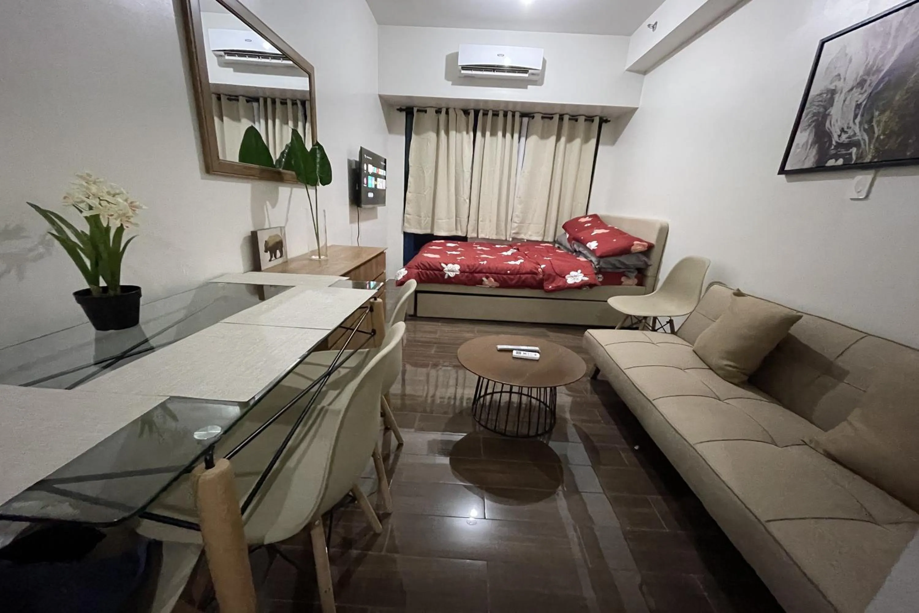 Living room in Luxury Air Residences By Makati