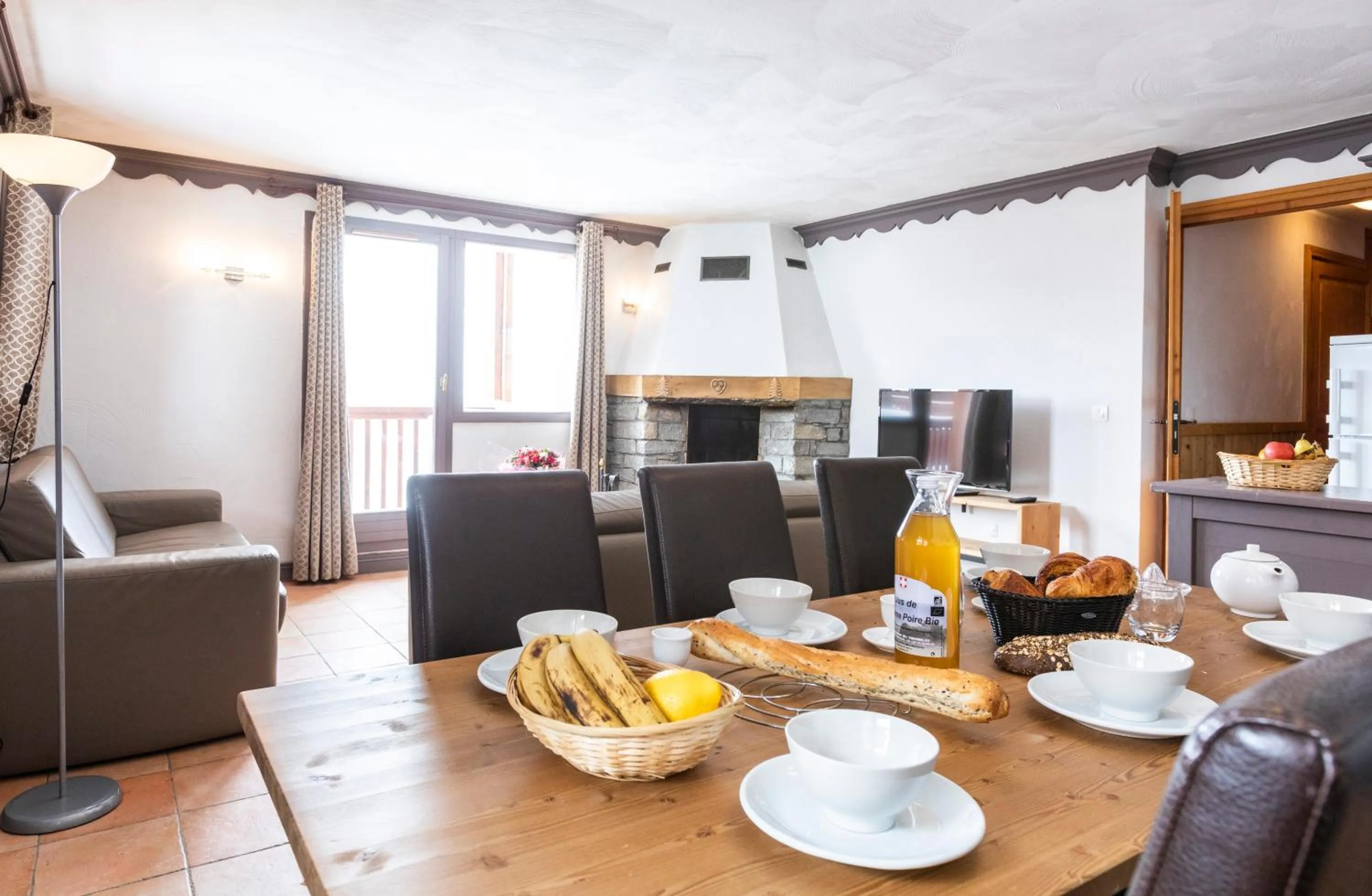 Dining area in Chalet des Neiges Plein Sud