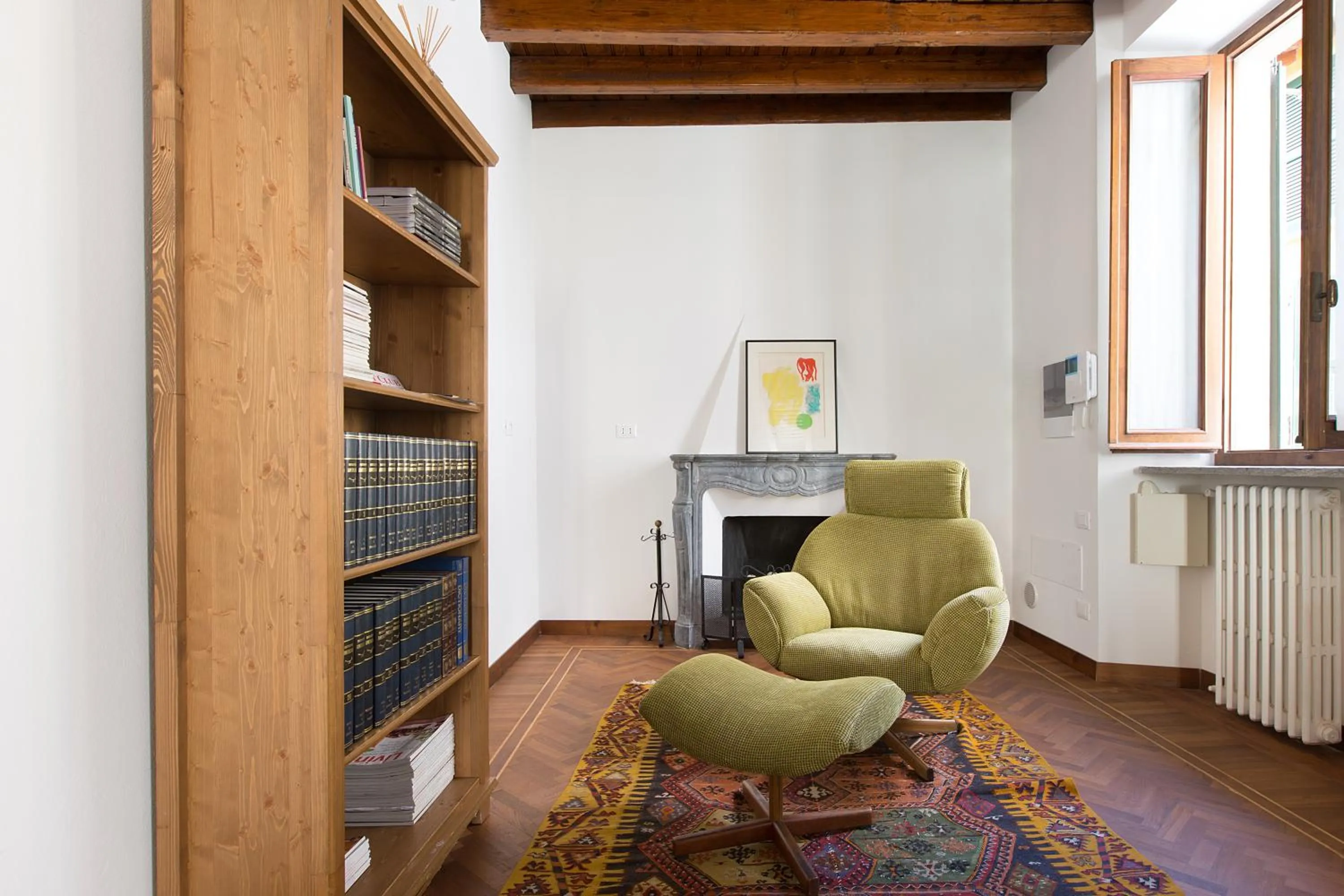 Seating area in San Clemente