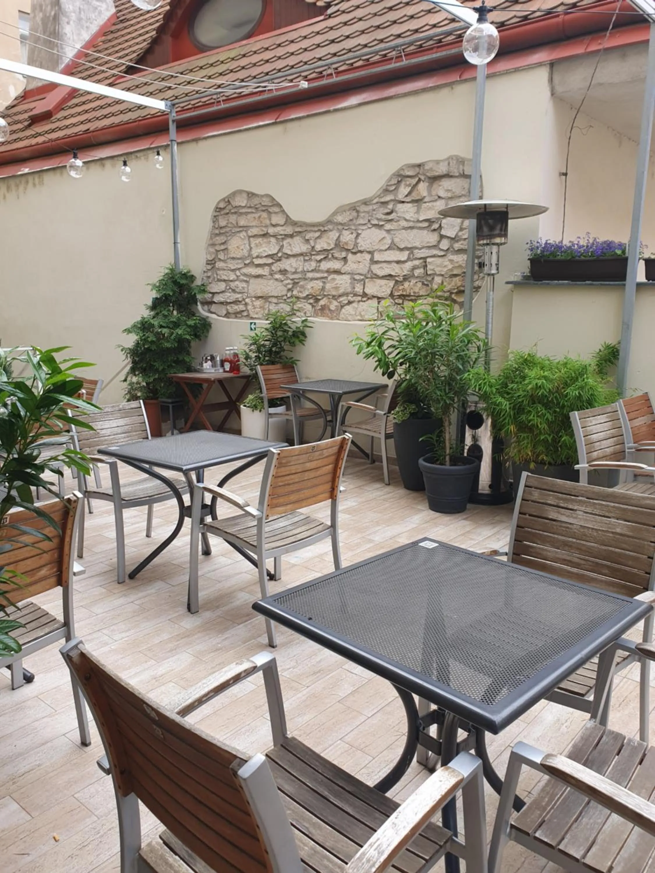 Restaurant/places to eat in Novoměstský hotel