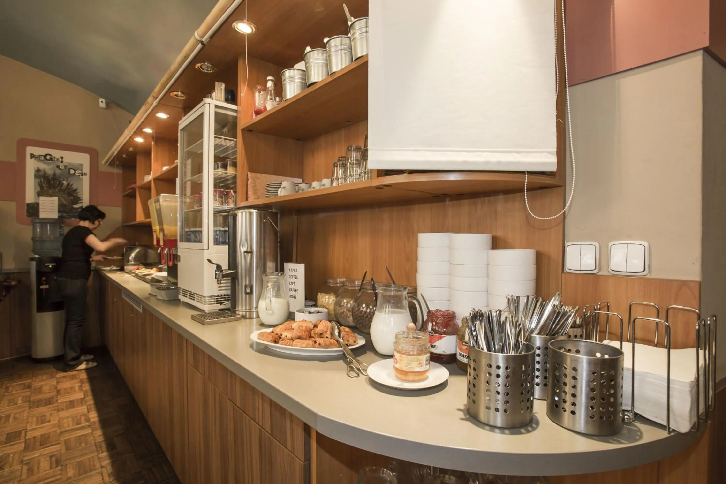 Restaurant/places to eat in Novoměstský hotel