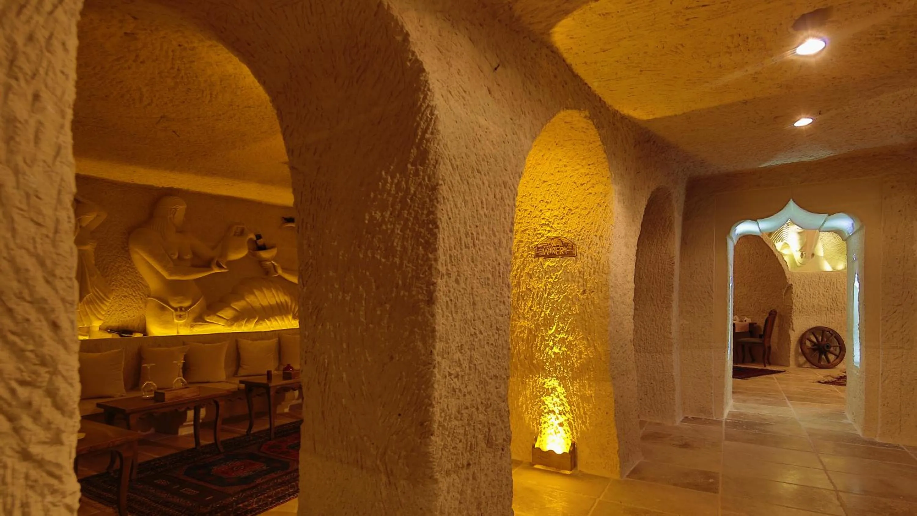 Decorative detail in Phocas Cave Suites