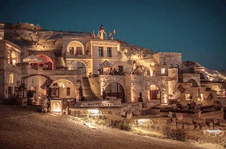 Facade/entrance in Phocas Cave Suites
