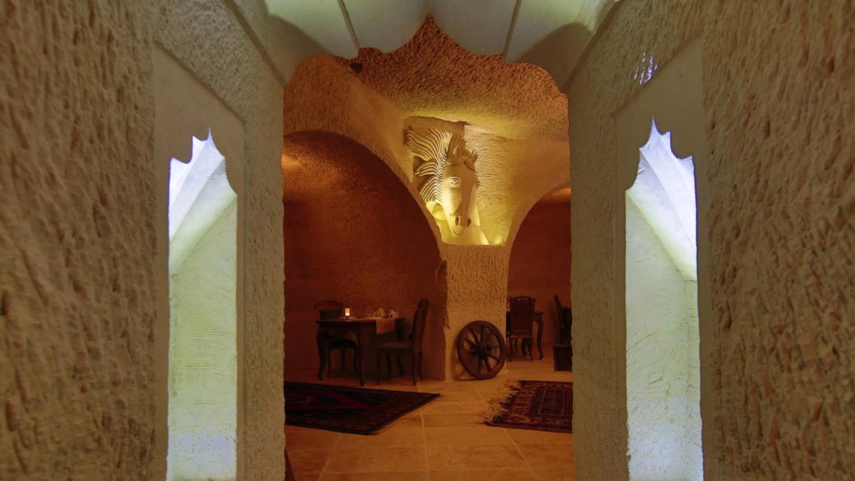 Dining area in Phocas Cave Suites