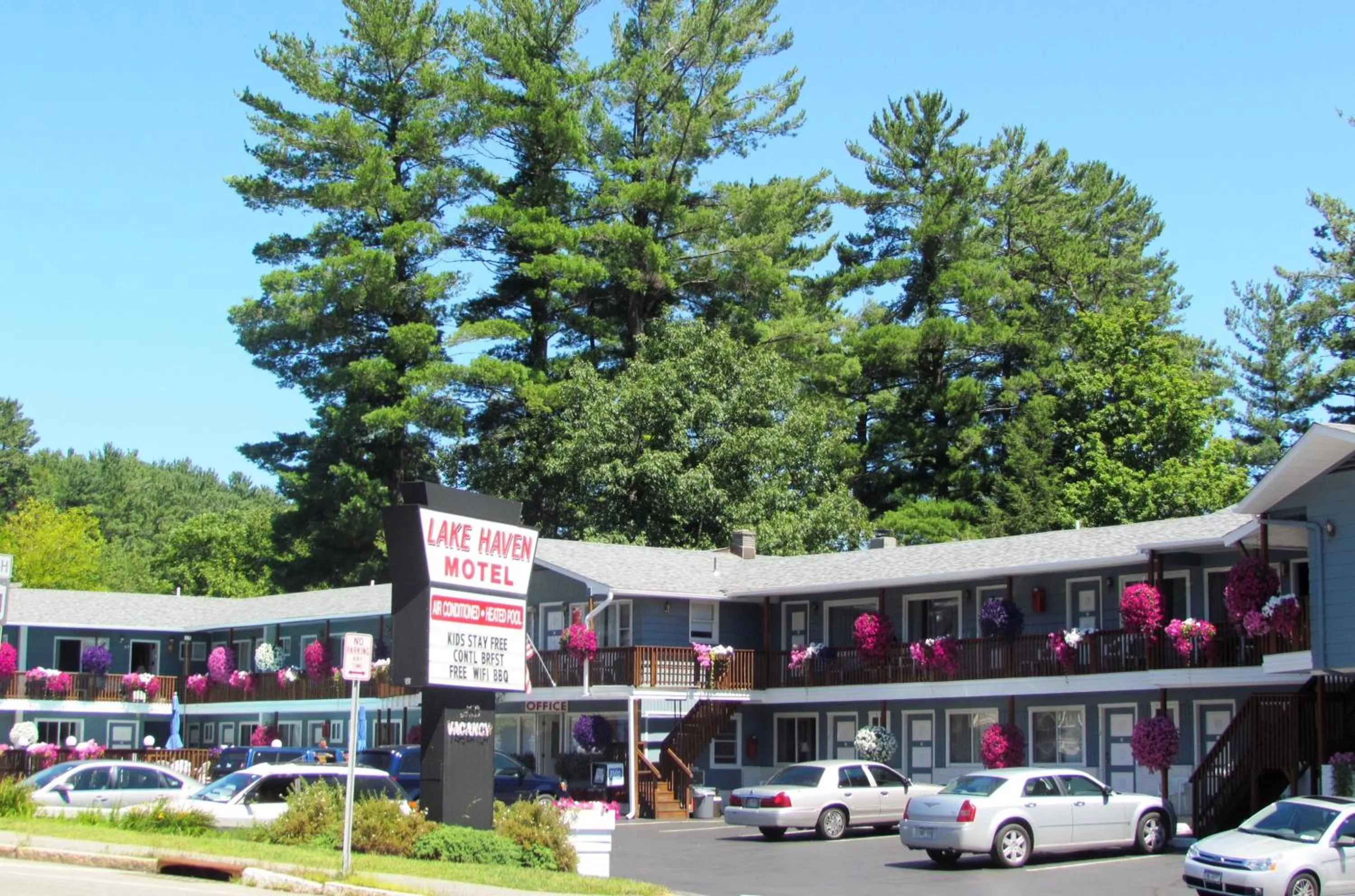 Bird's eye view in Lake Haven Motel