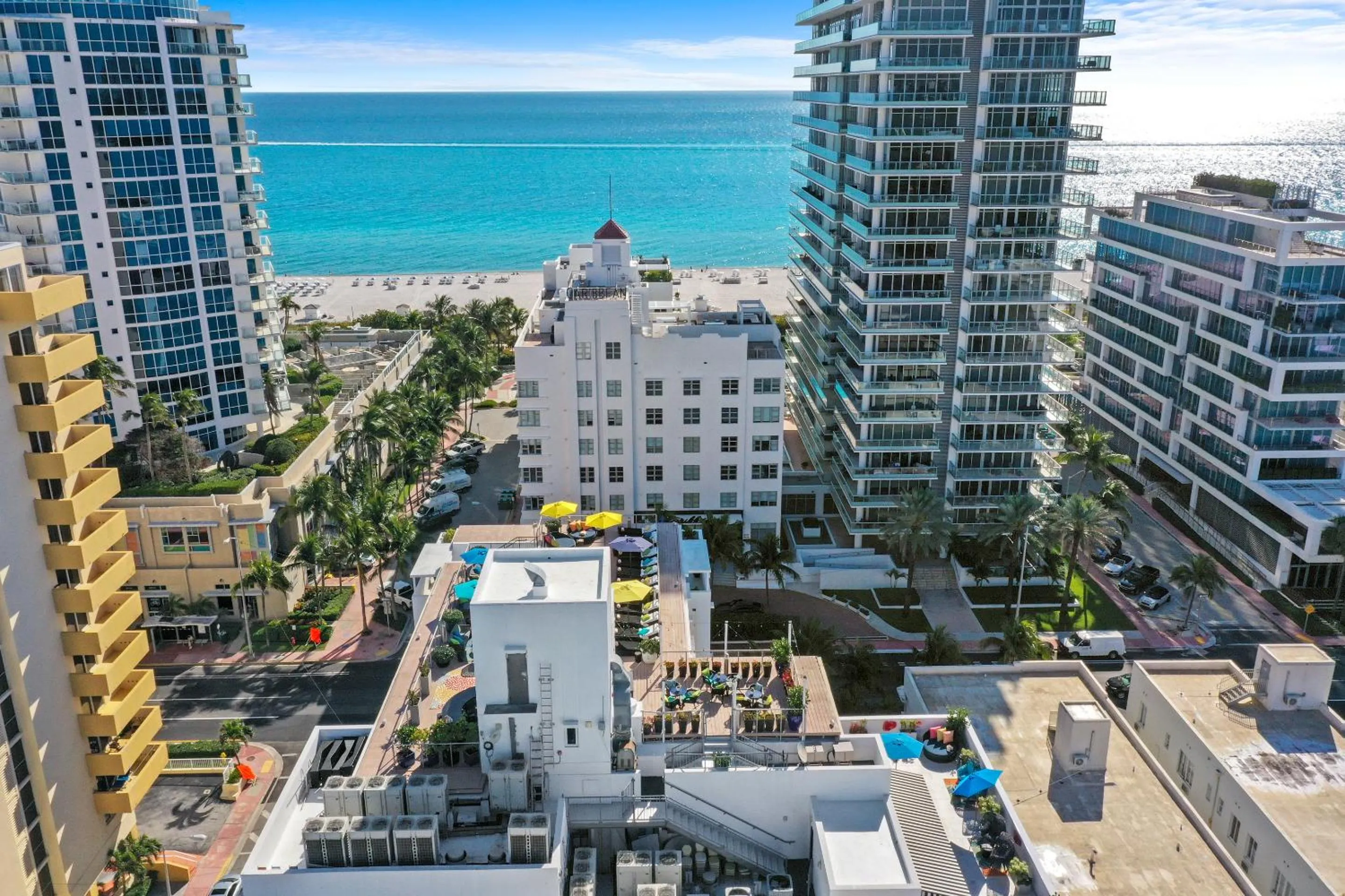 Bird's eye view in Hotel Croydon