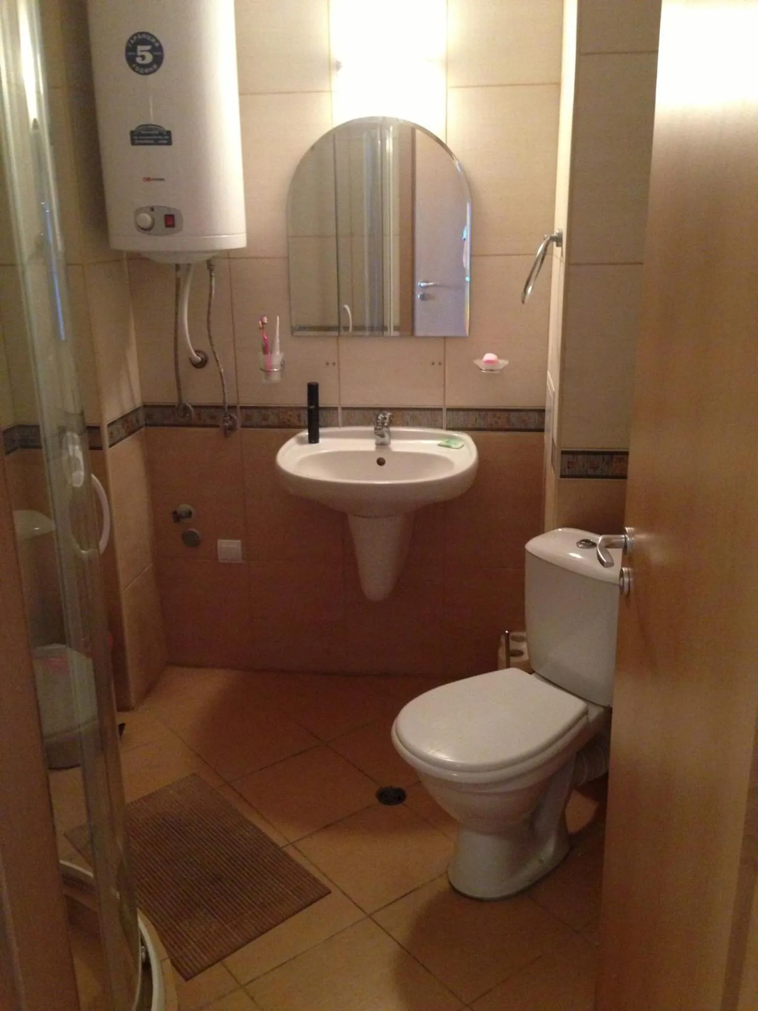 Shower in Apartments in Central Plaza