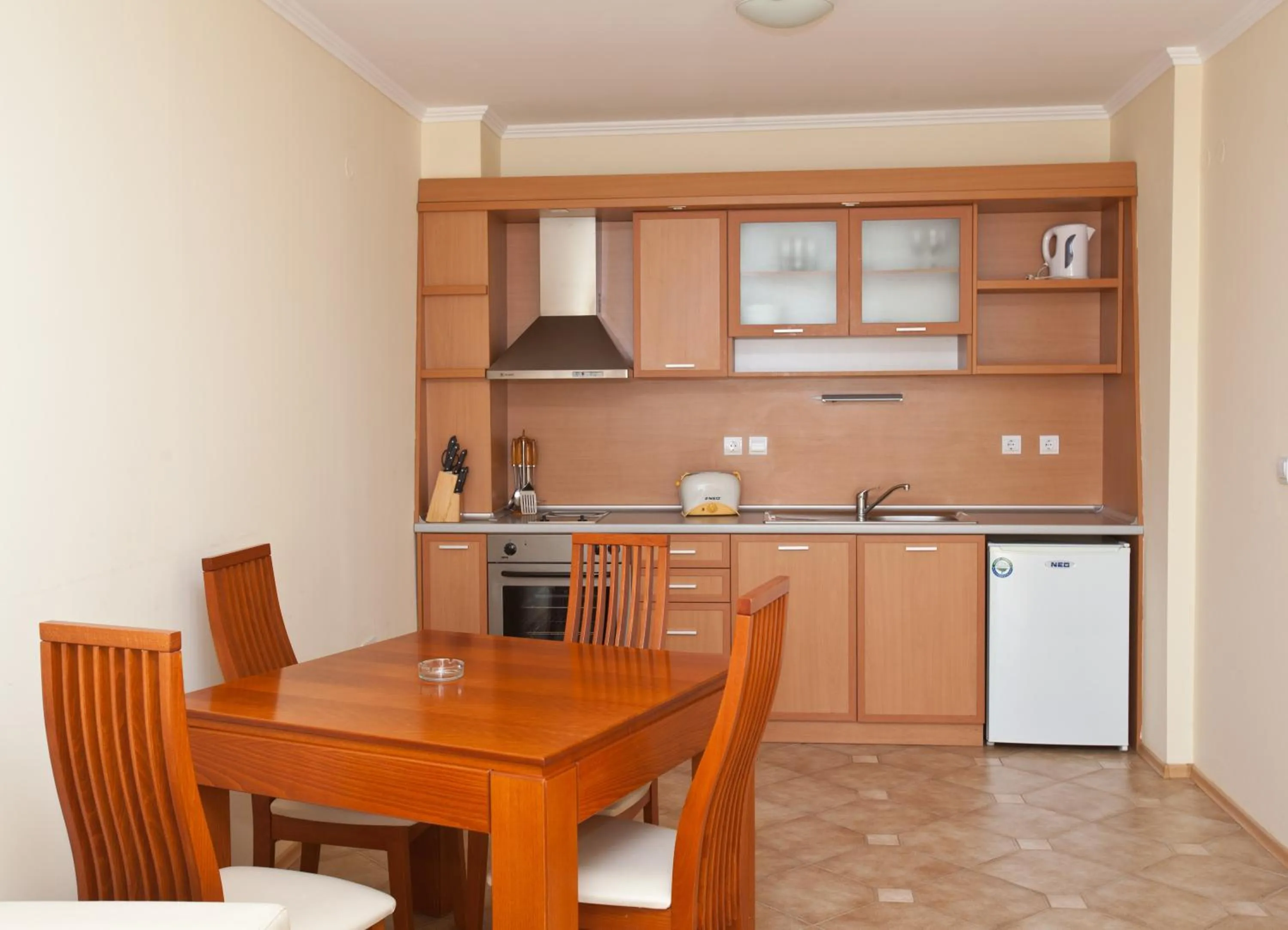 Kitchen or kitchenette in Apartments in Central Plaza