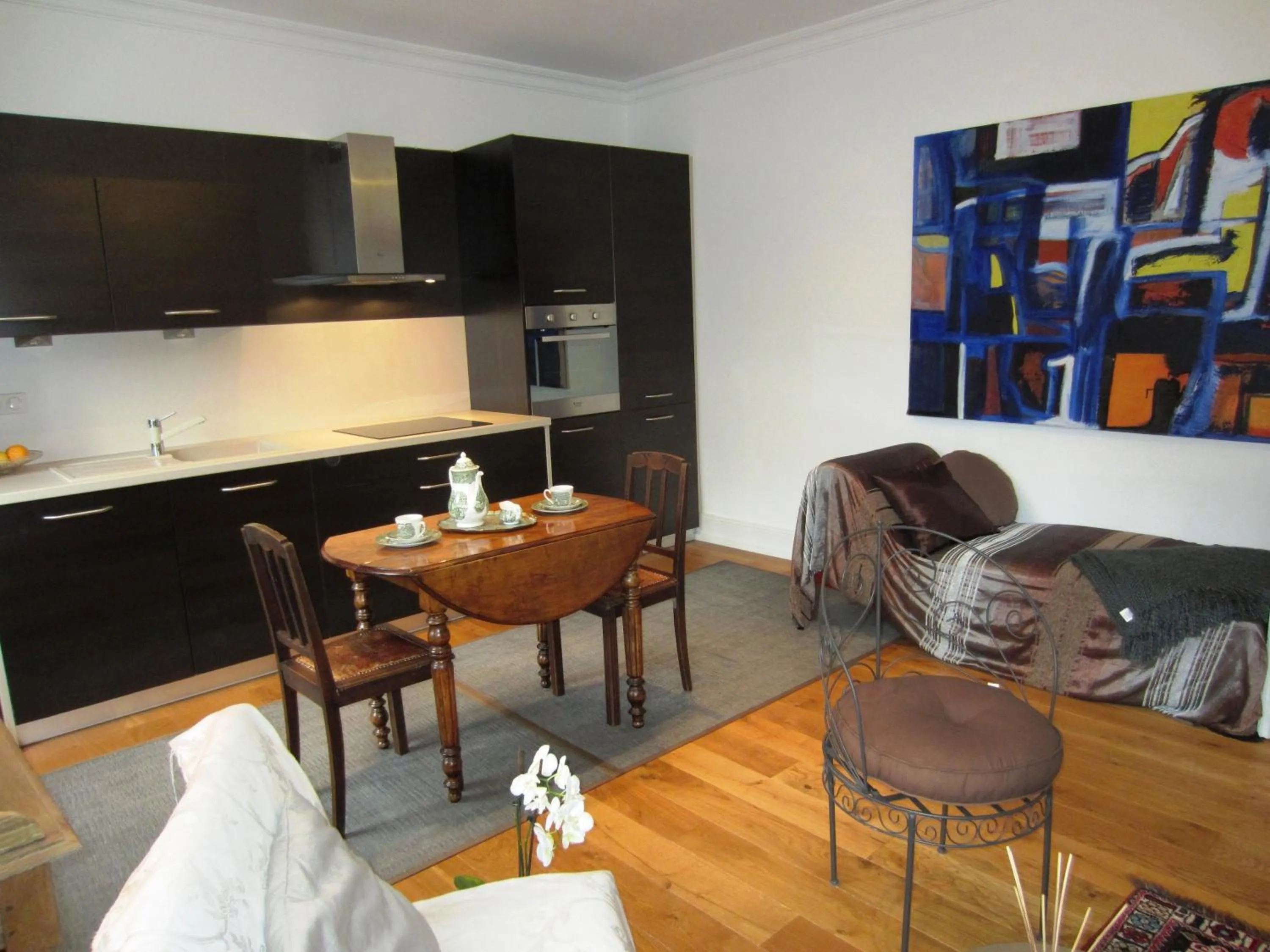 Kitchen or kitchenette in La Maison des Fontaines d'Alsace
