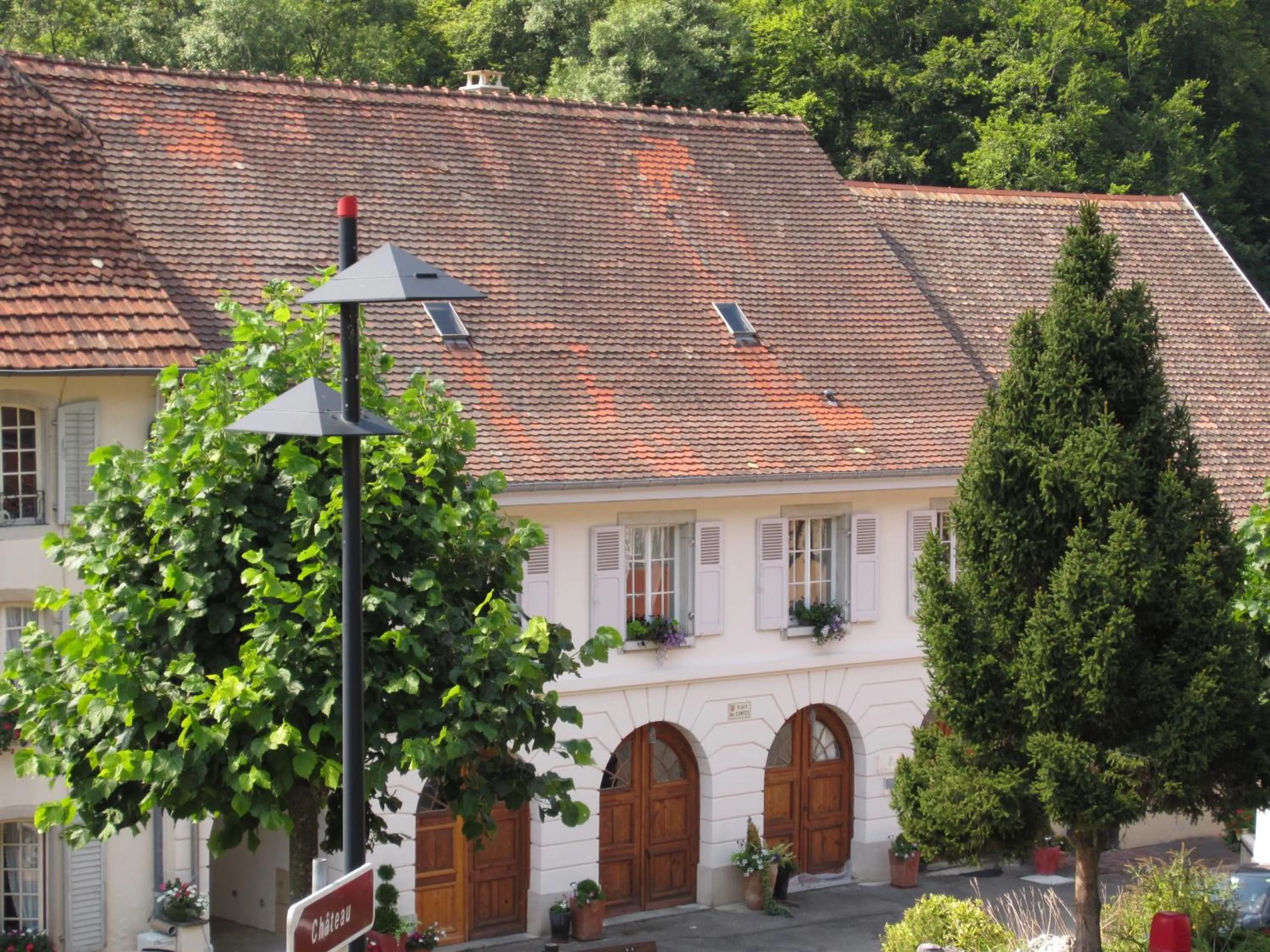 Facade/entrance in La Maison des Fontaines d'Alsace