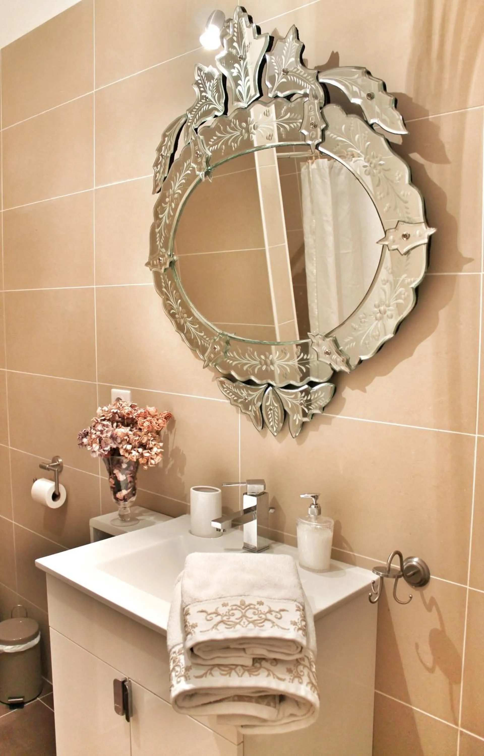 Shower in La Maison des Fontaines d'Alsace