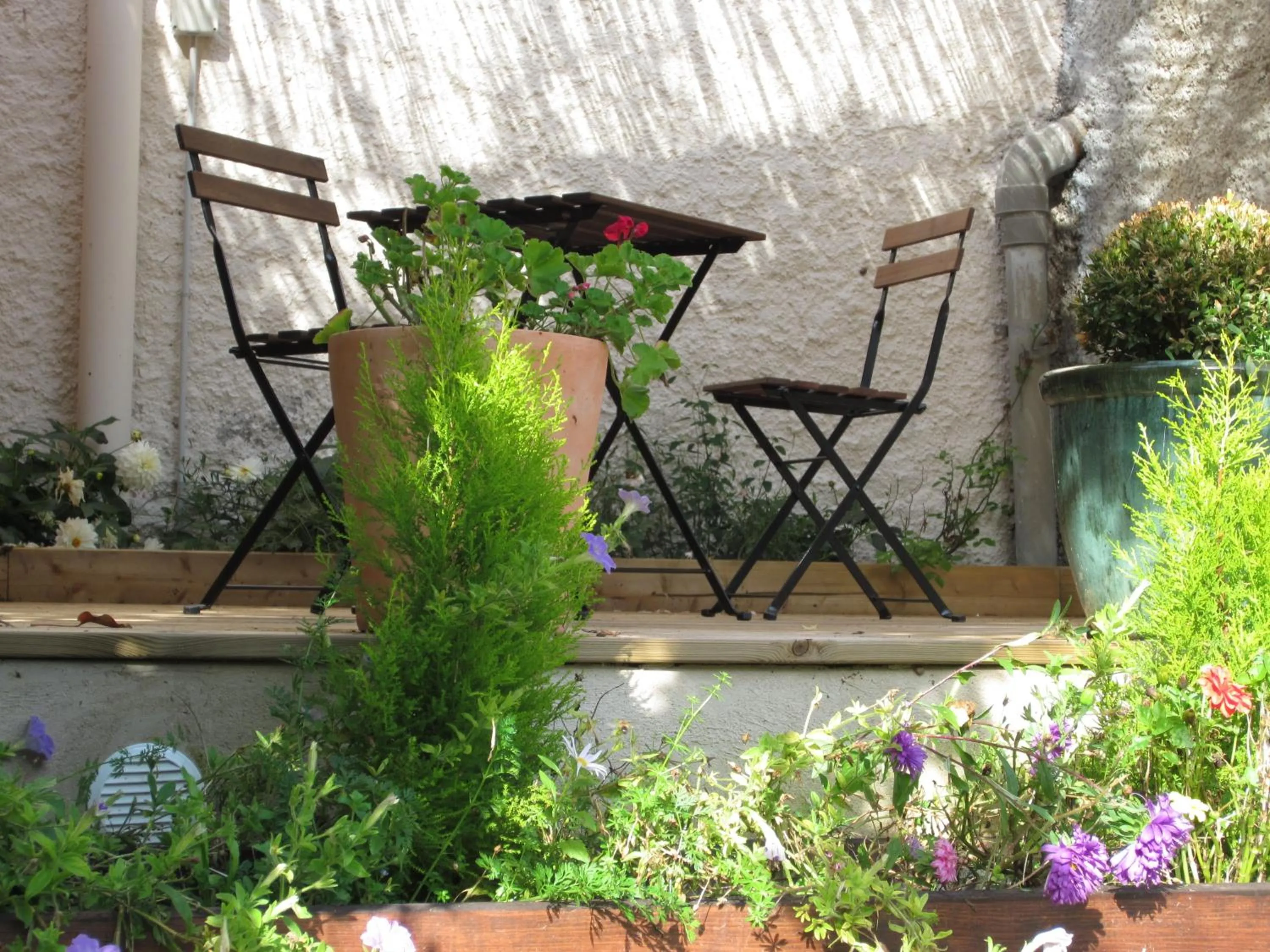 Balcony/Terrace in La Maison des Fontaines d'Alsace