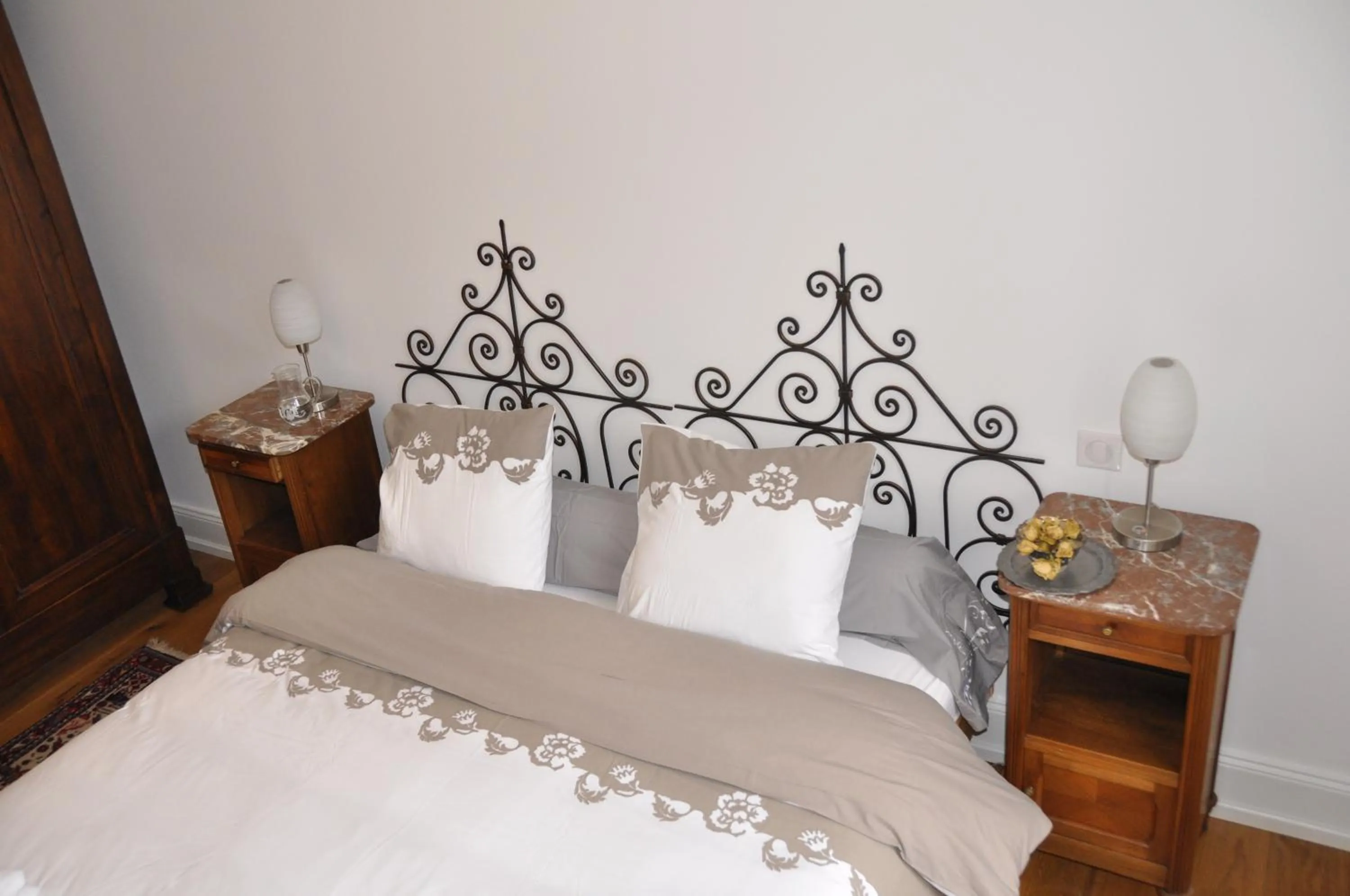 Bedroom, Bed in La Maison des Fontaines d'Alsace