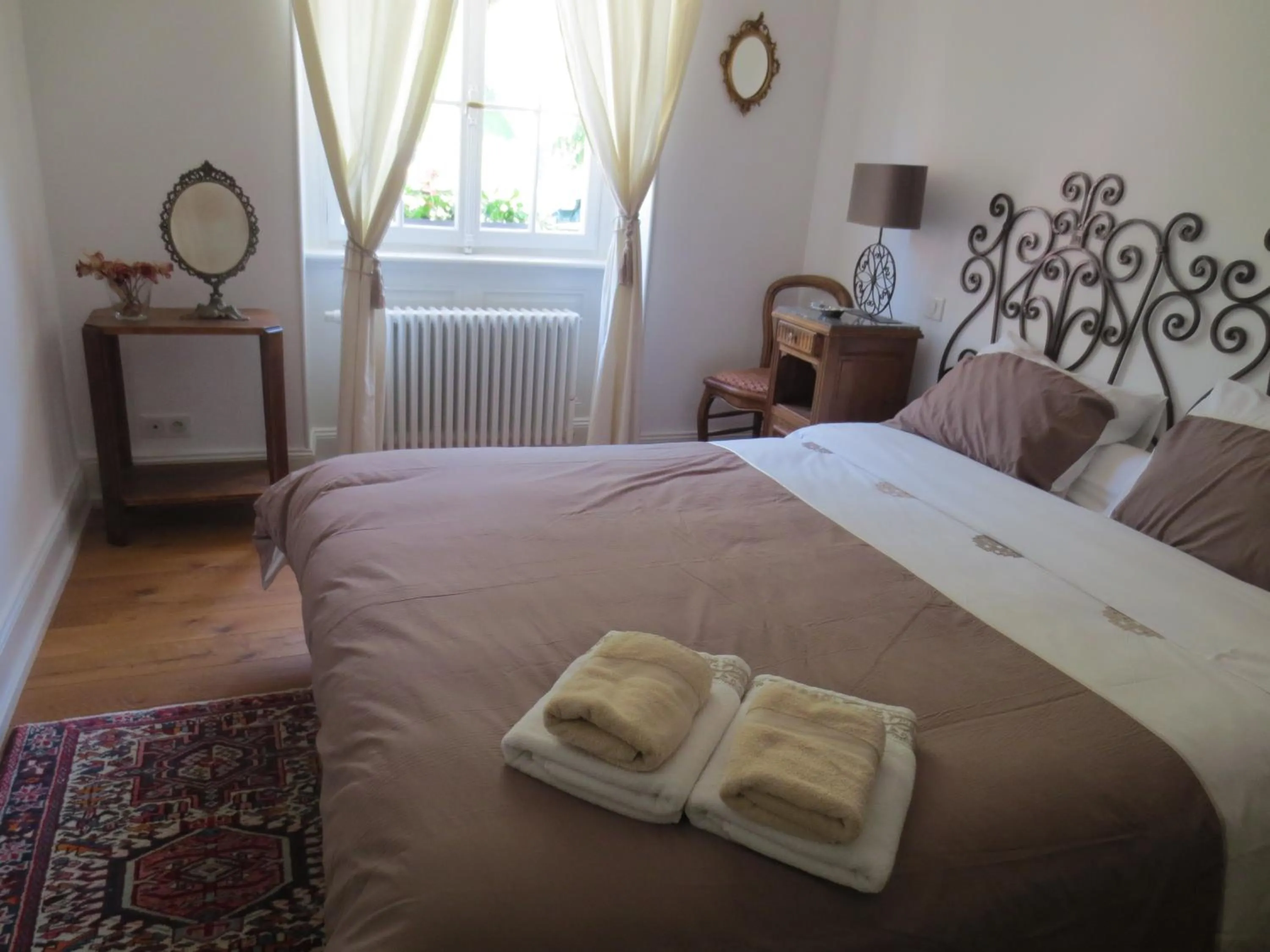 Bed in La Maison des Fontaines d'Alsace