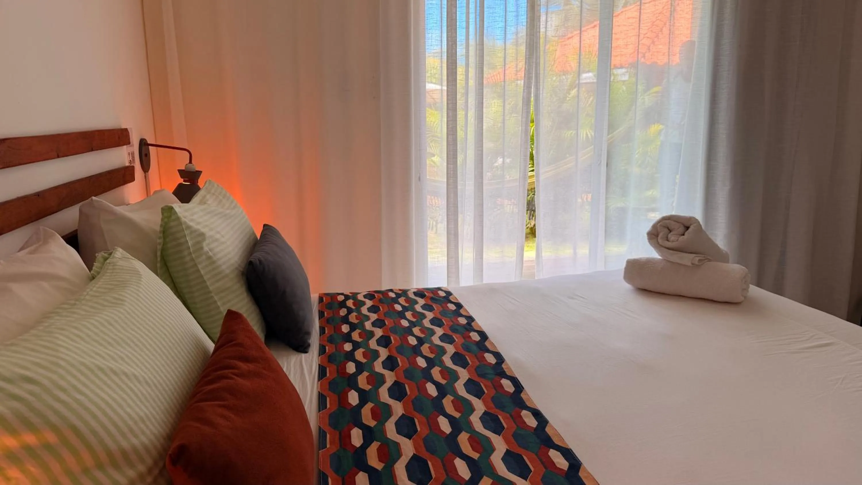 Bed in Pousada Villa Egregora