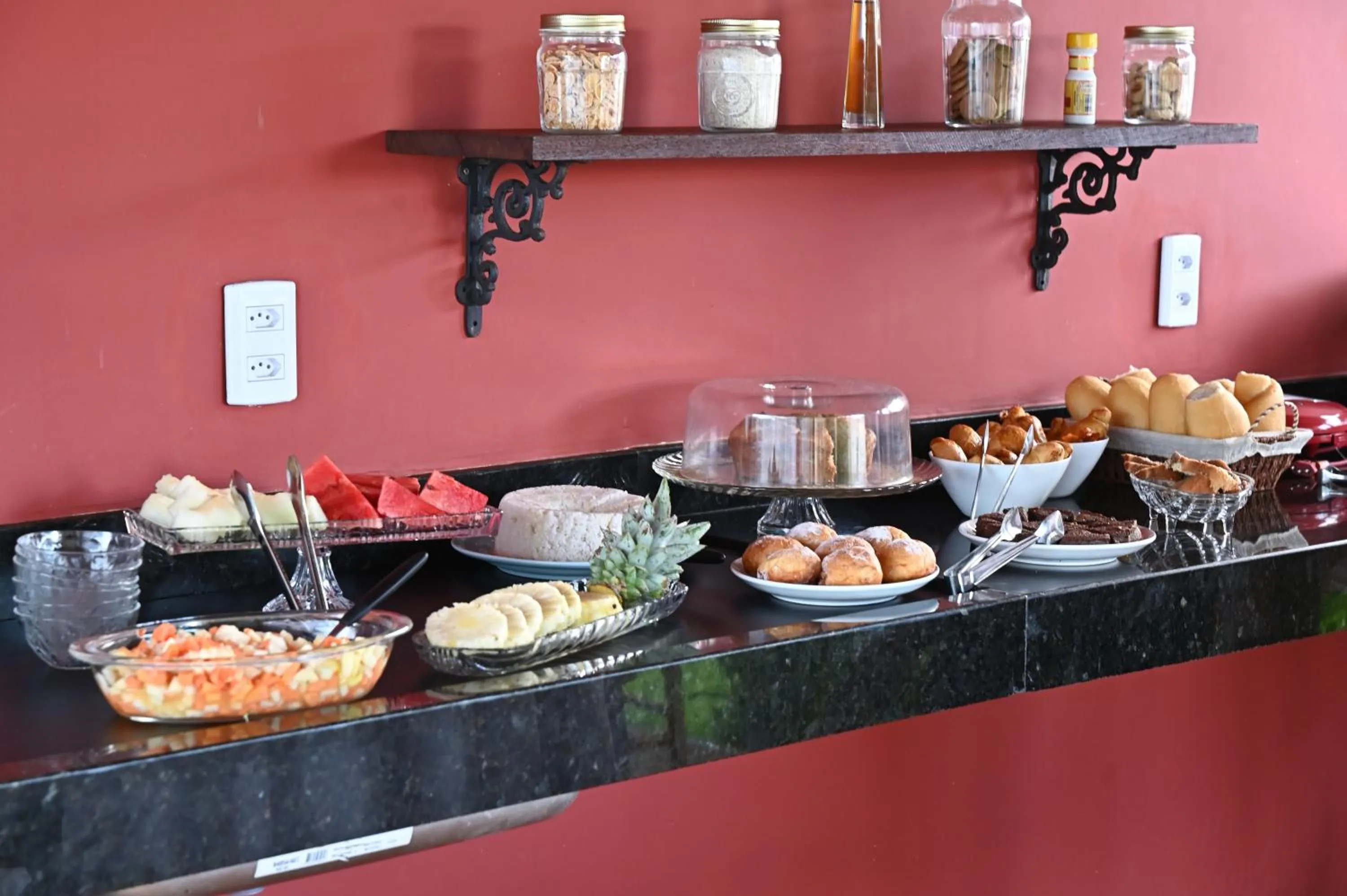 Breakfast in Pousada Villa Egregora