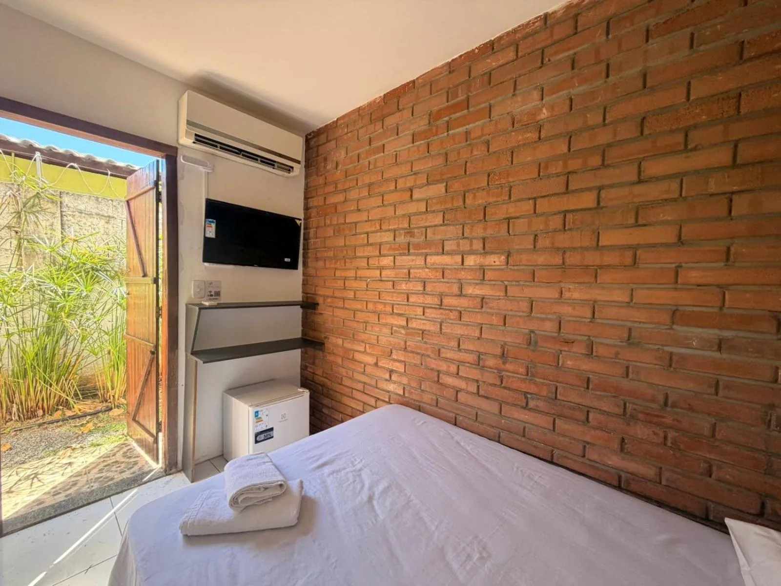 Bed in Pousada Villa Egregora