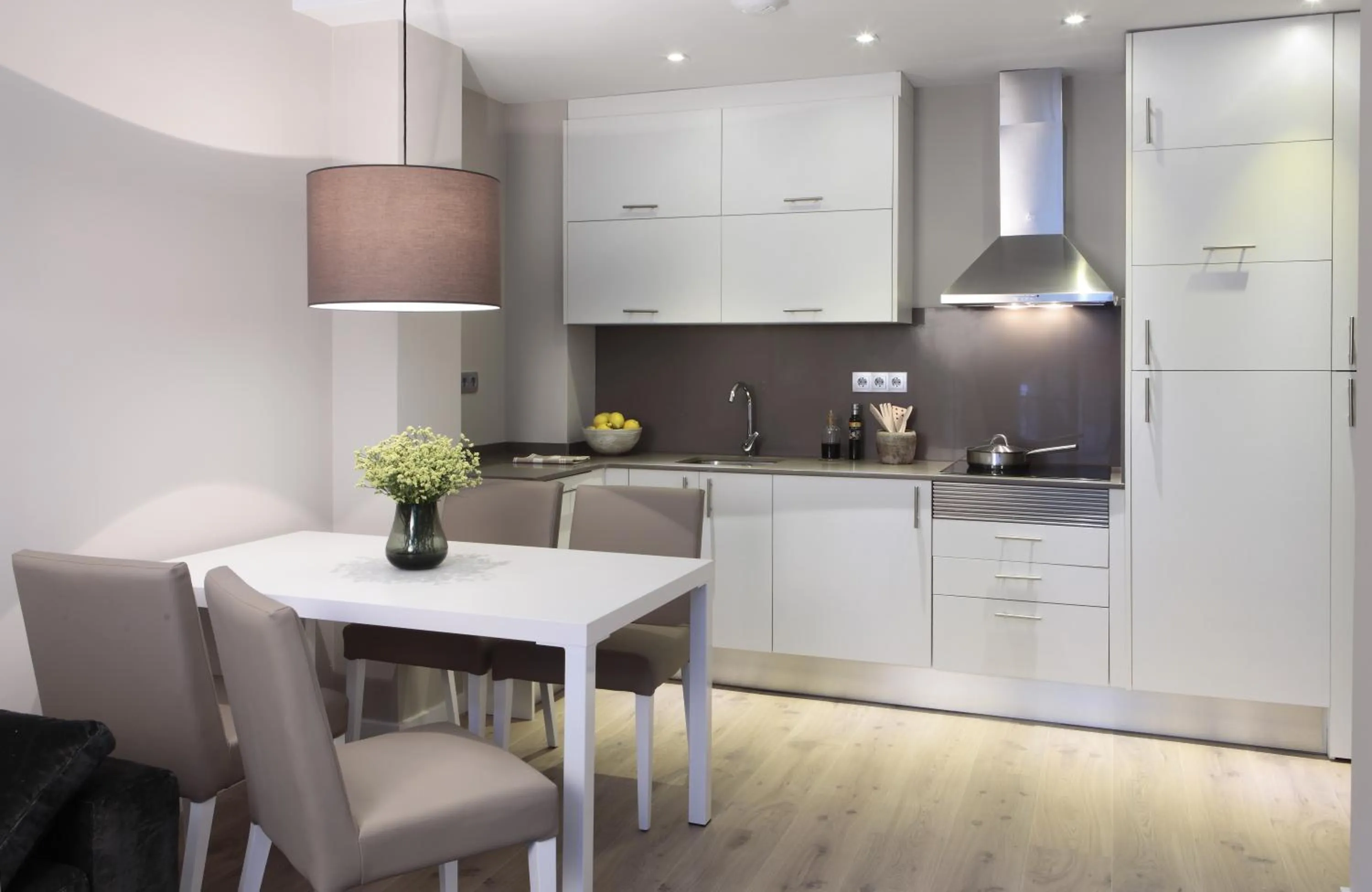 Kitchen or kitchenette in Rambla 102