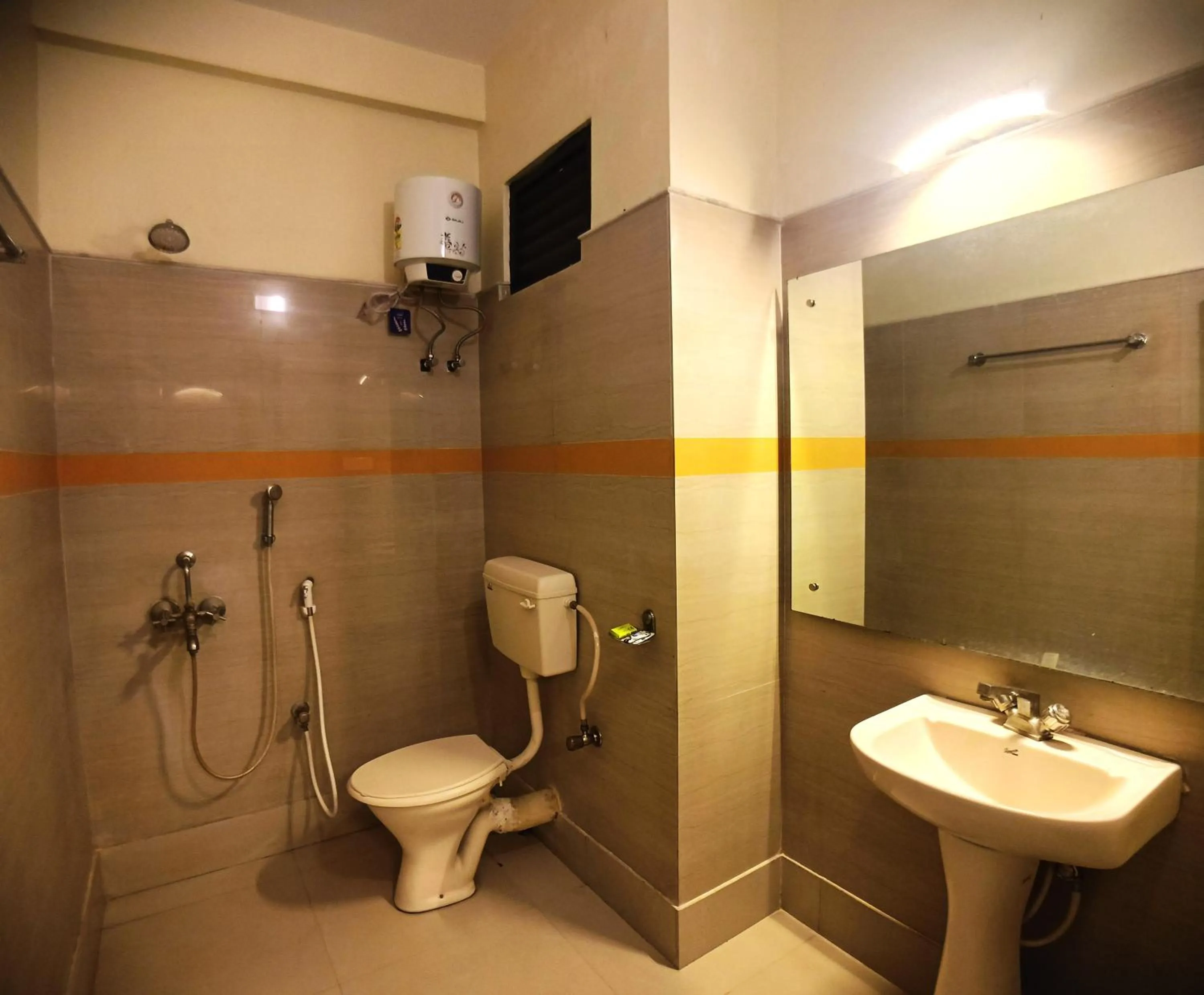 Shower in Shinjini Resort