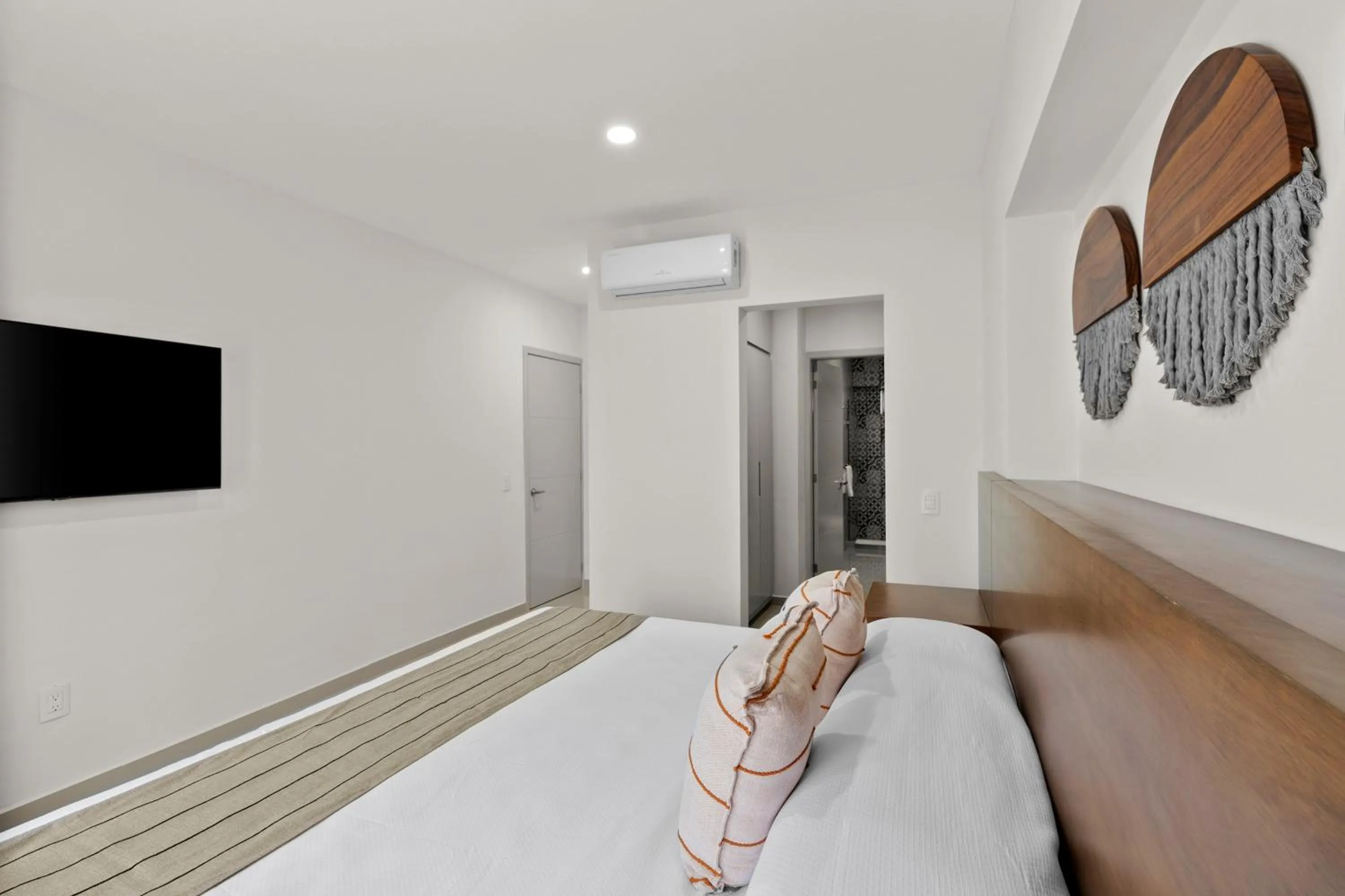 Bed in Casa Barros Vacation Condos