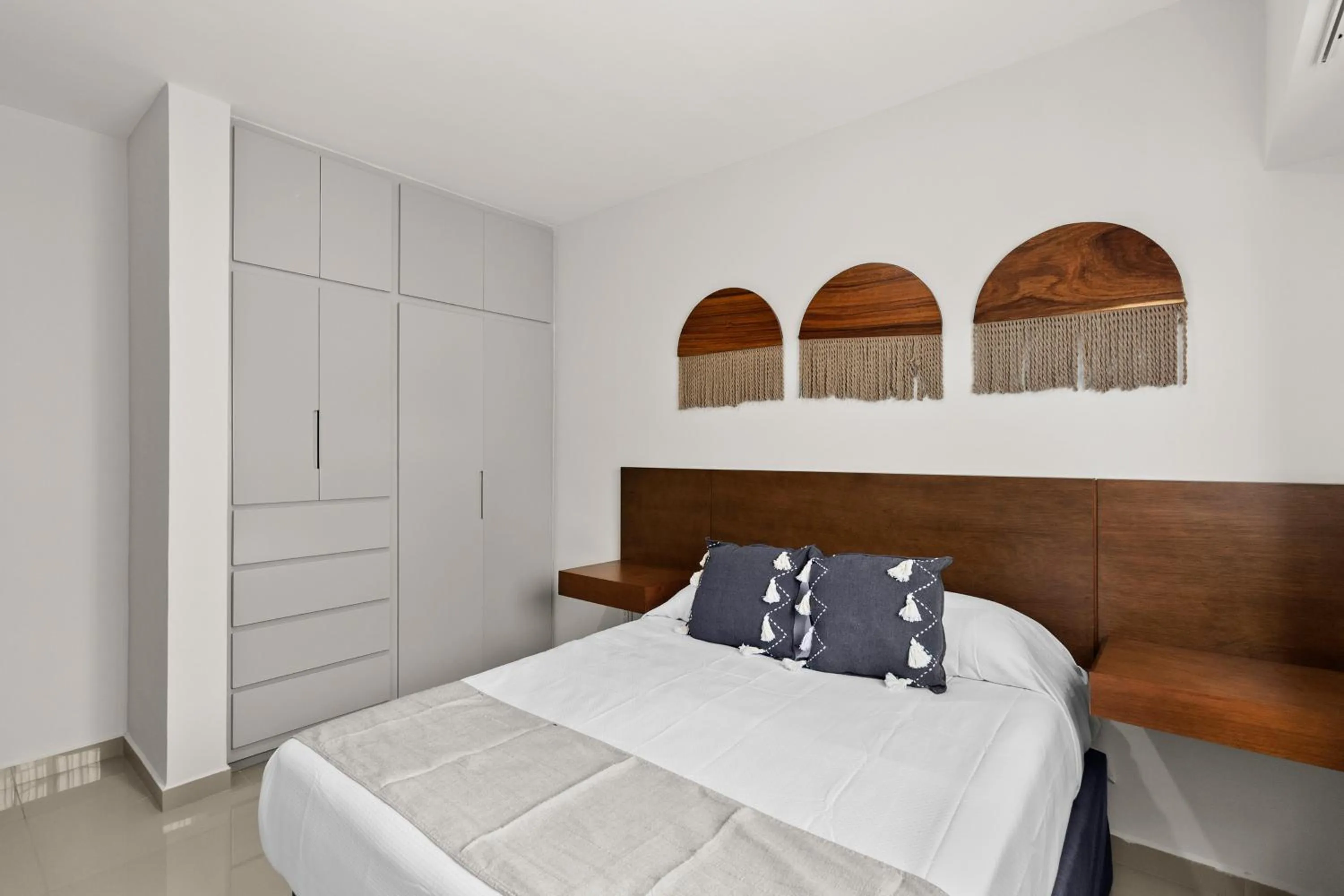 Bed in Casa Barros Vacation Condos