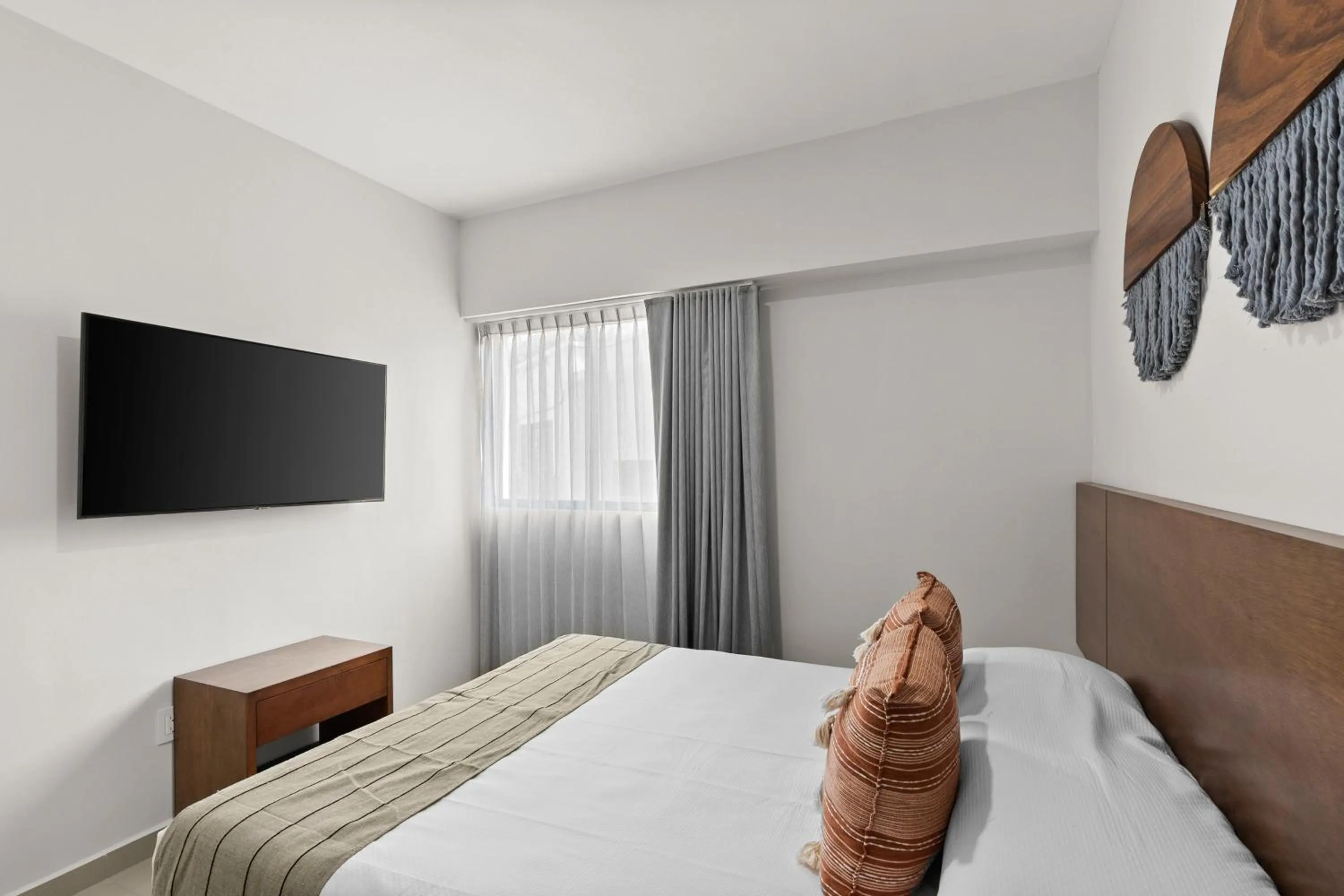 Bed in Casa Barros Vacation Condos