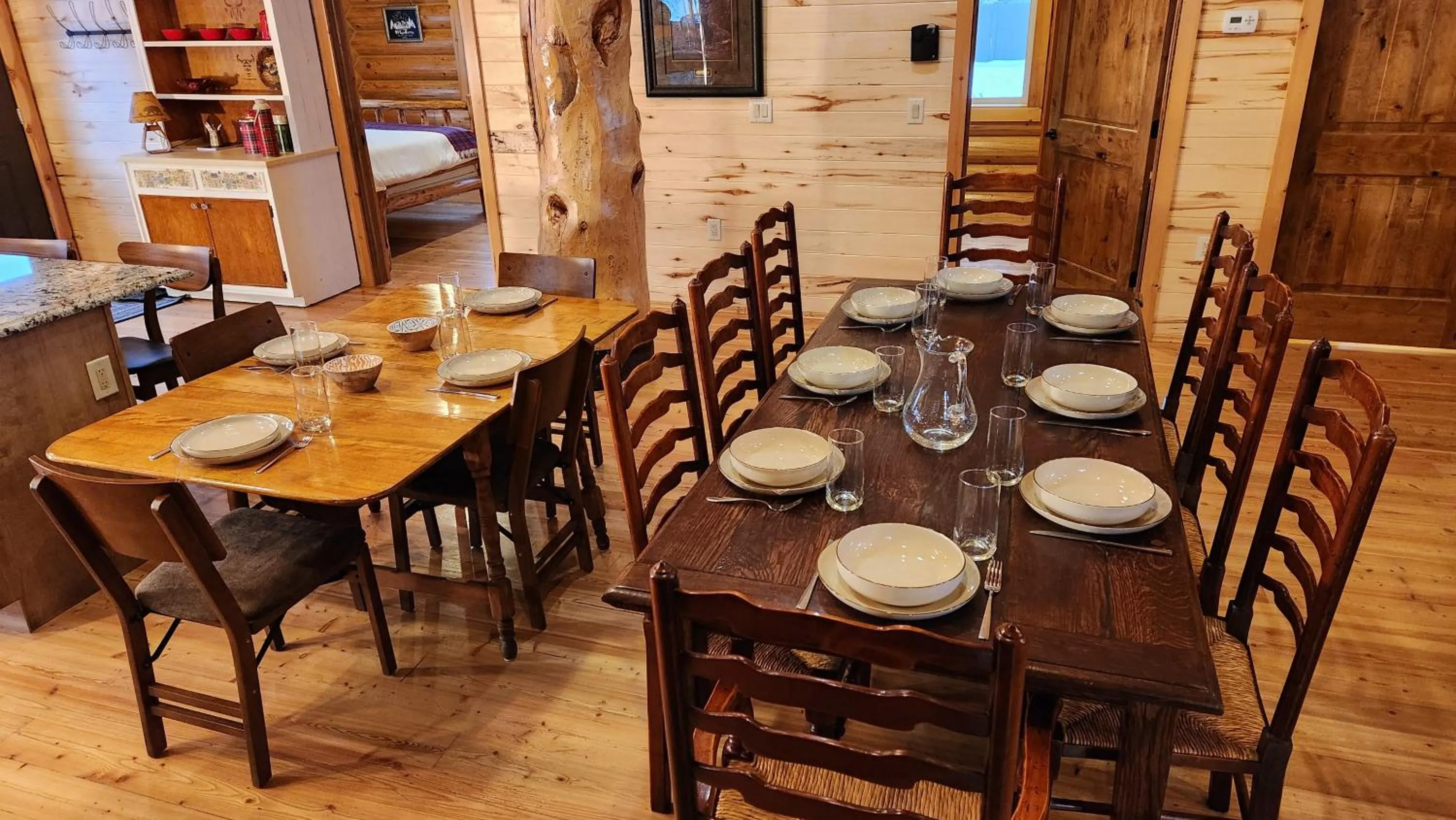 Seating area in Beargrass Lodging & RV Resort