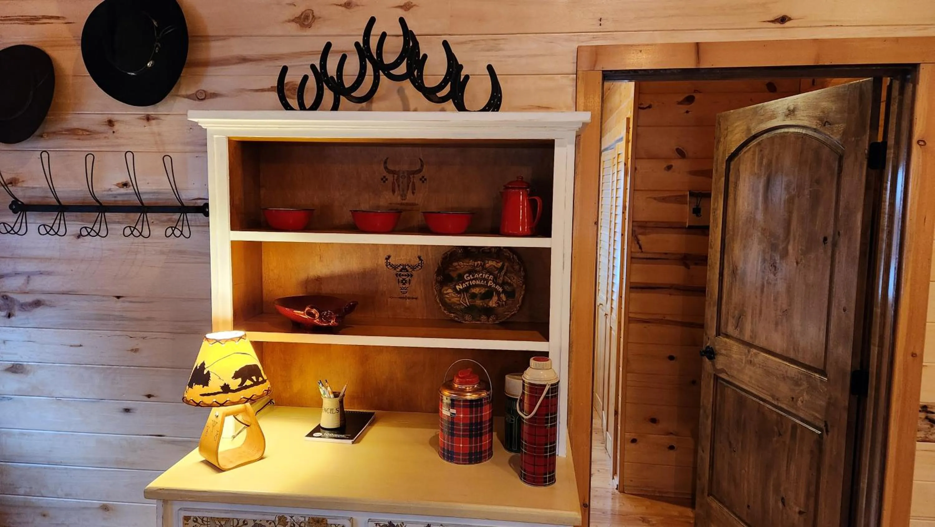 Kitchen or kitchenette in Beargrass Lodging & RV Resort