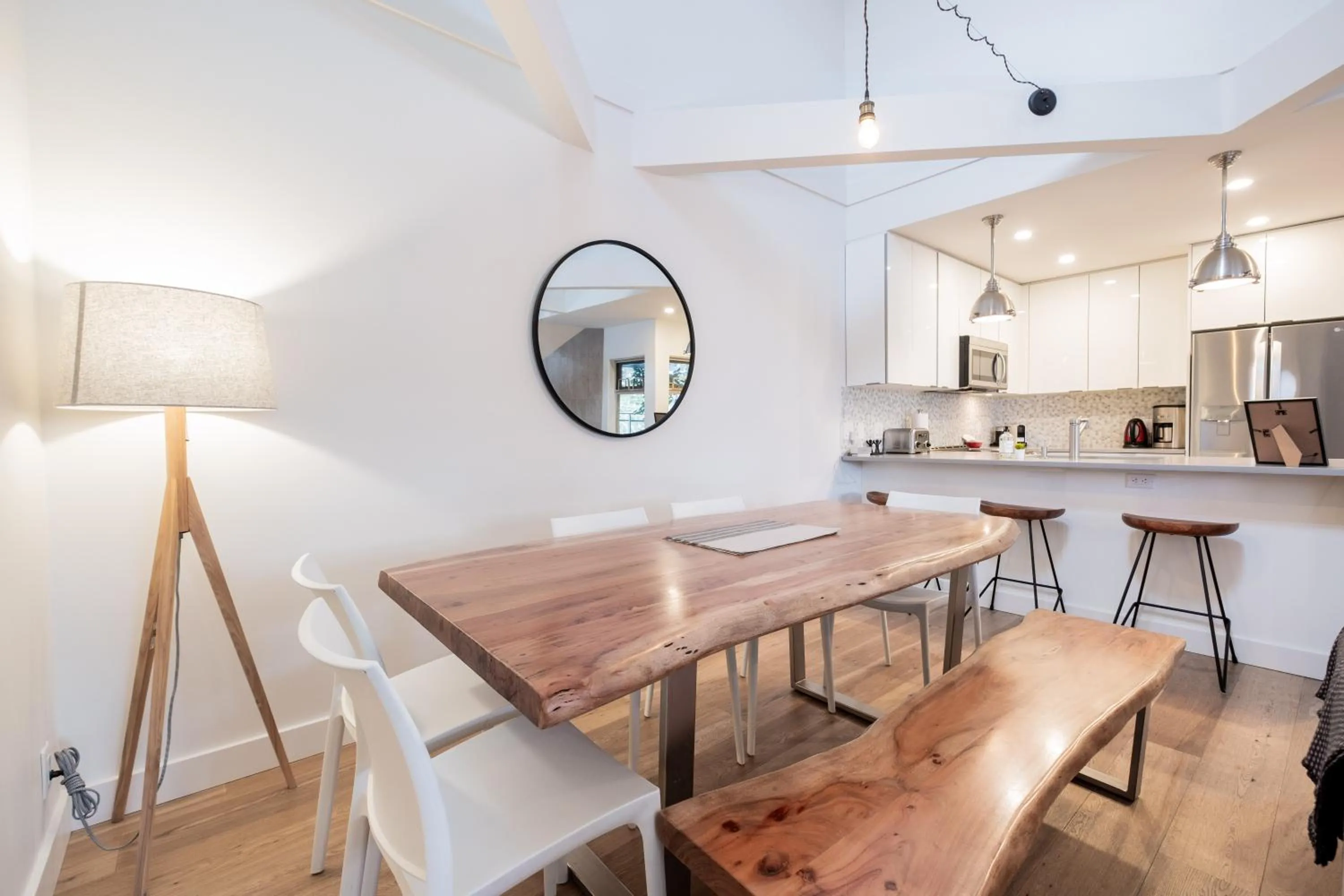 Kitchen or kitchenette in Lake Placid Lodge by Outpost Whistler