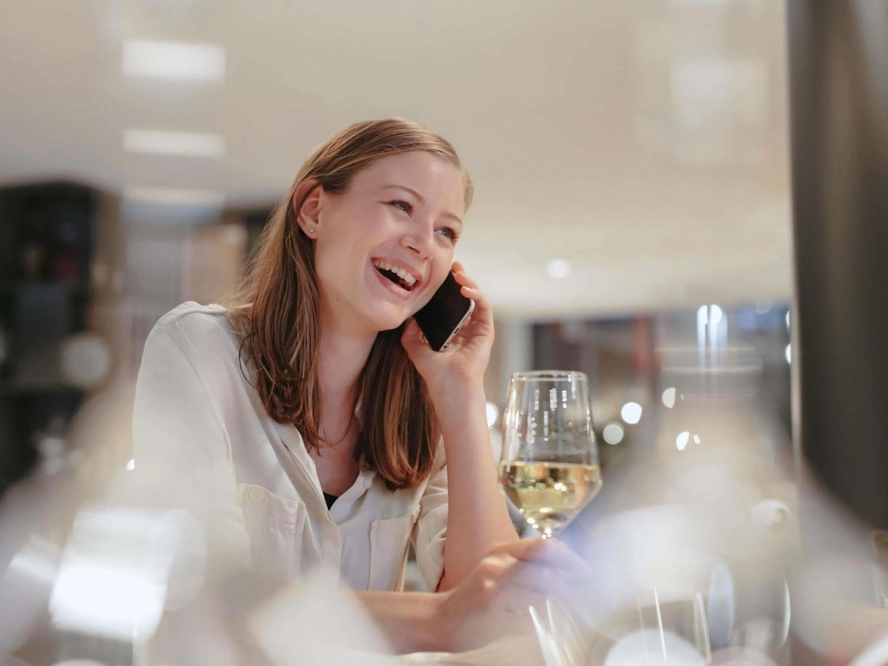 Lounge or bar in Ibis Casanearshore