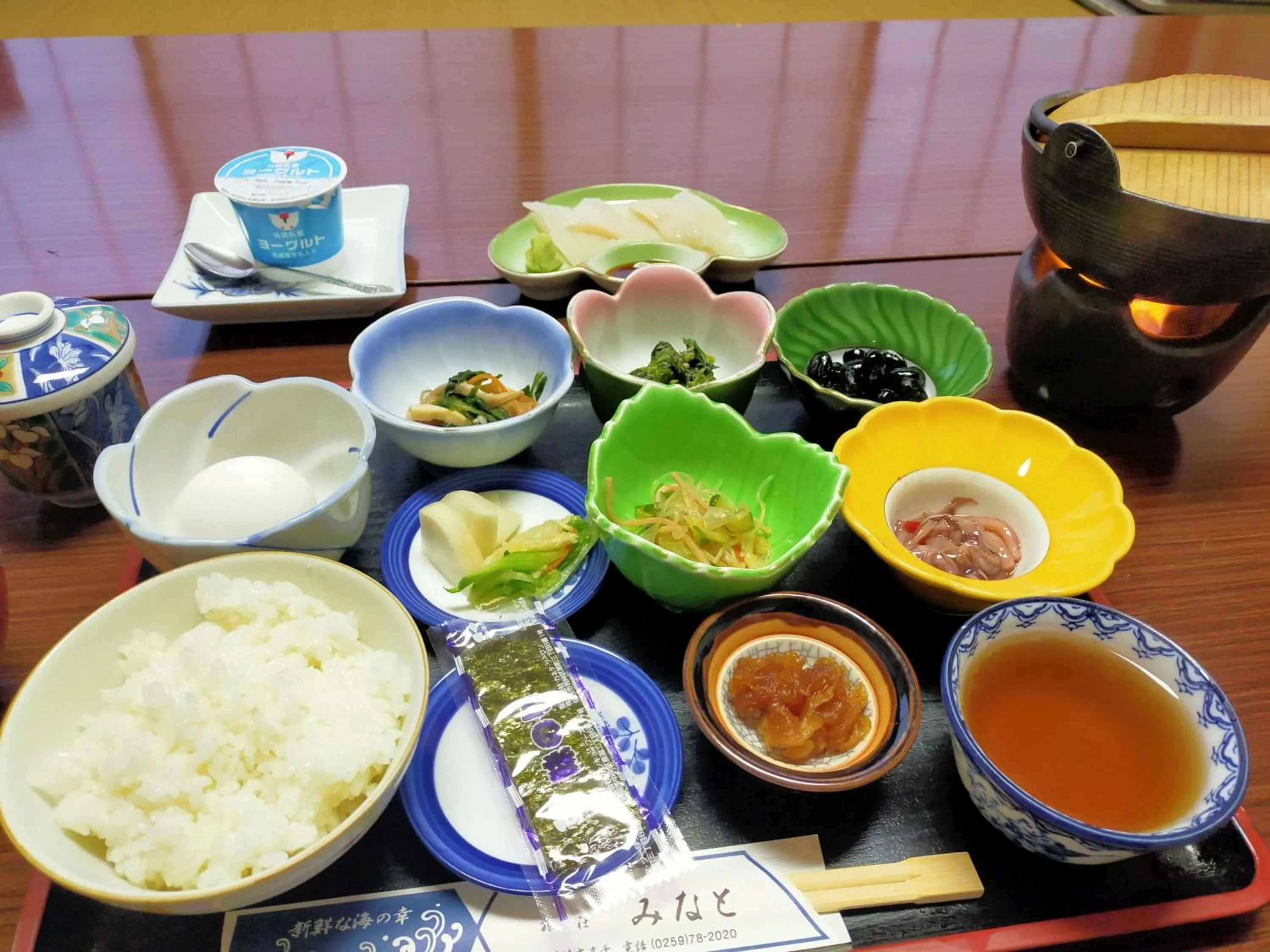 Food in Sado Ryosou Minato