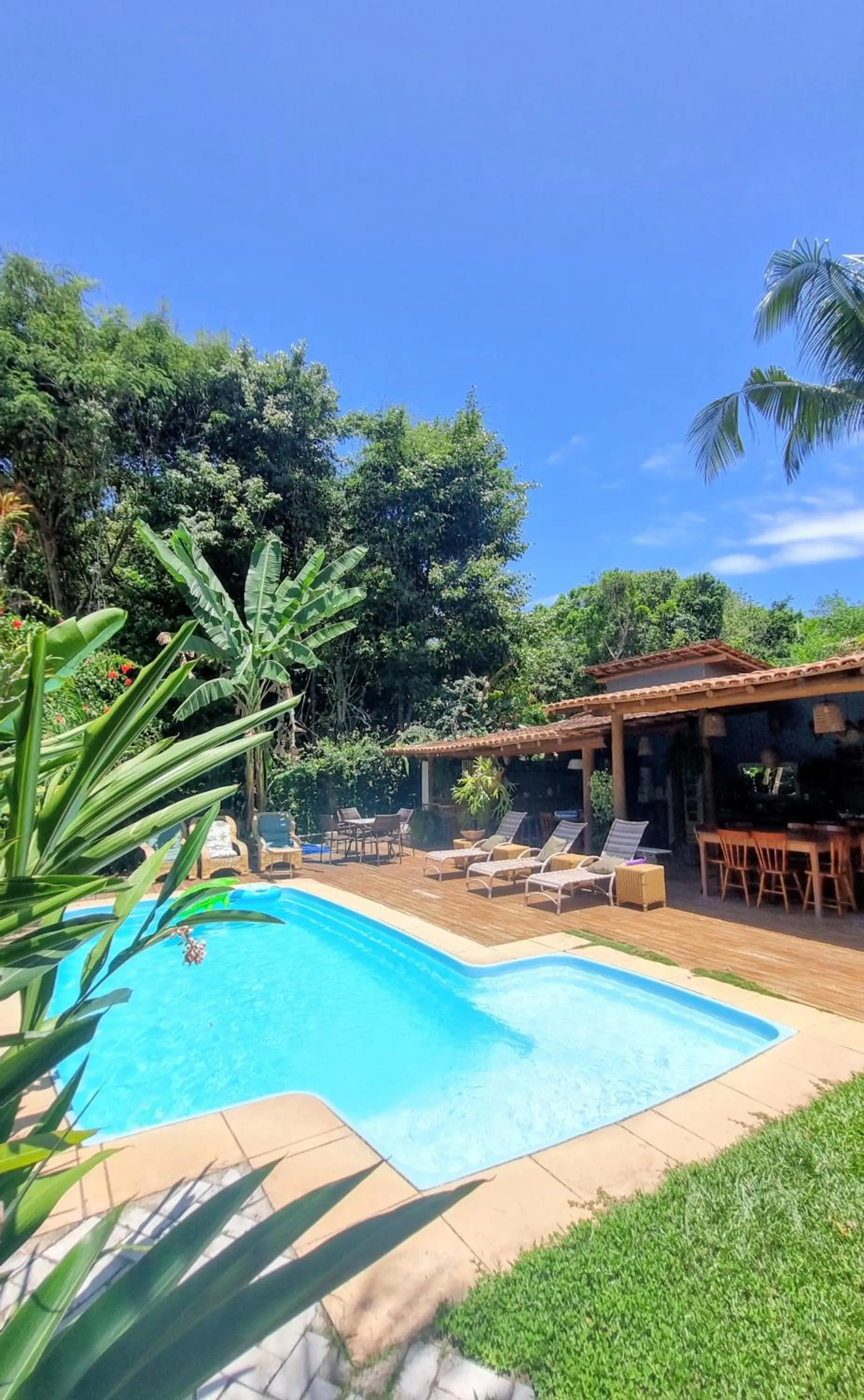 Swimming pool in Vila Pitanga Trancoso