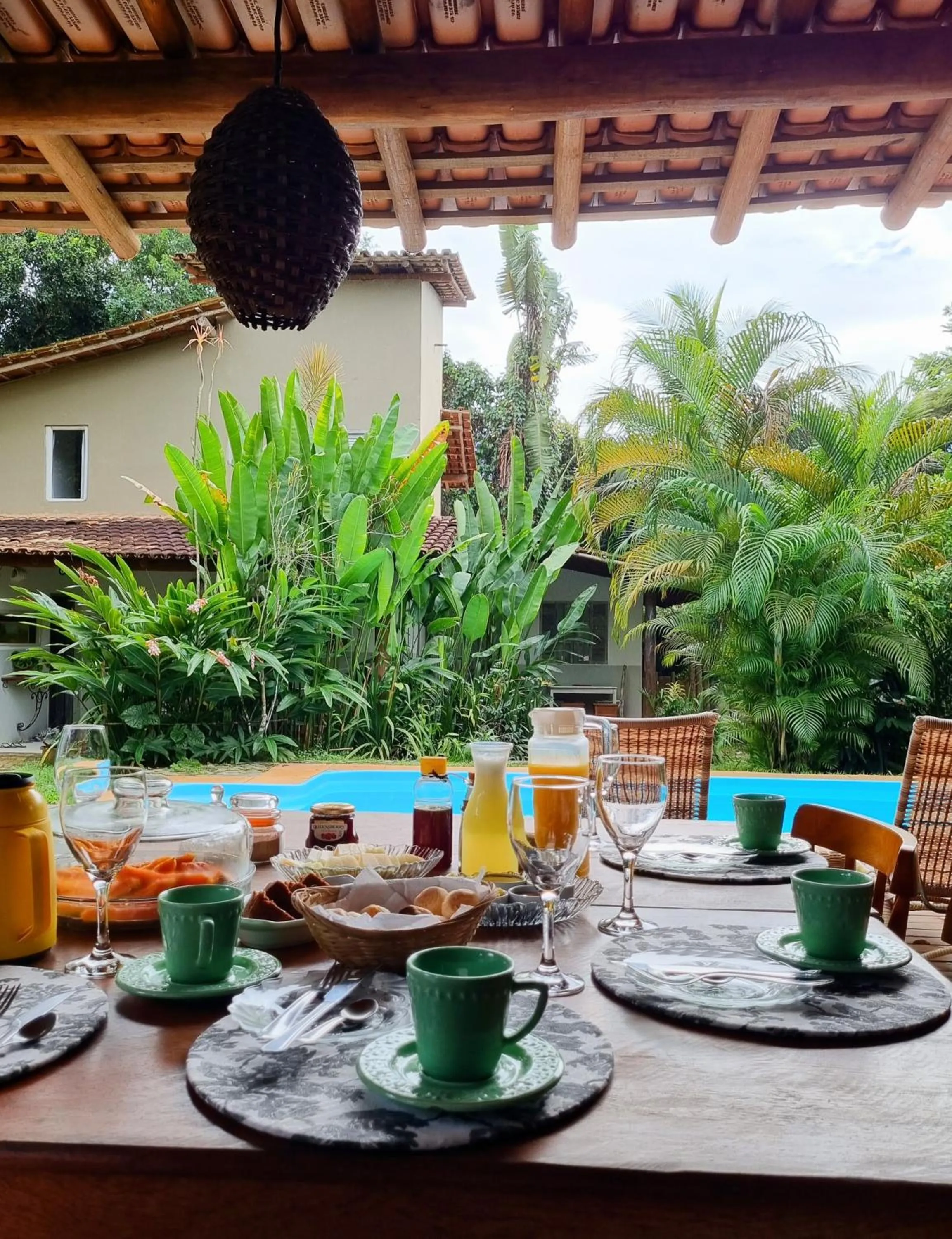 Garden in Vila Pitanga Trancoso