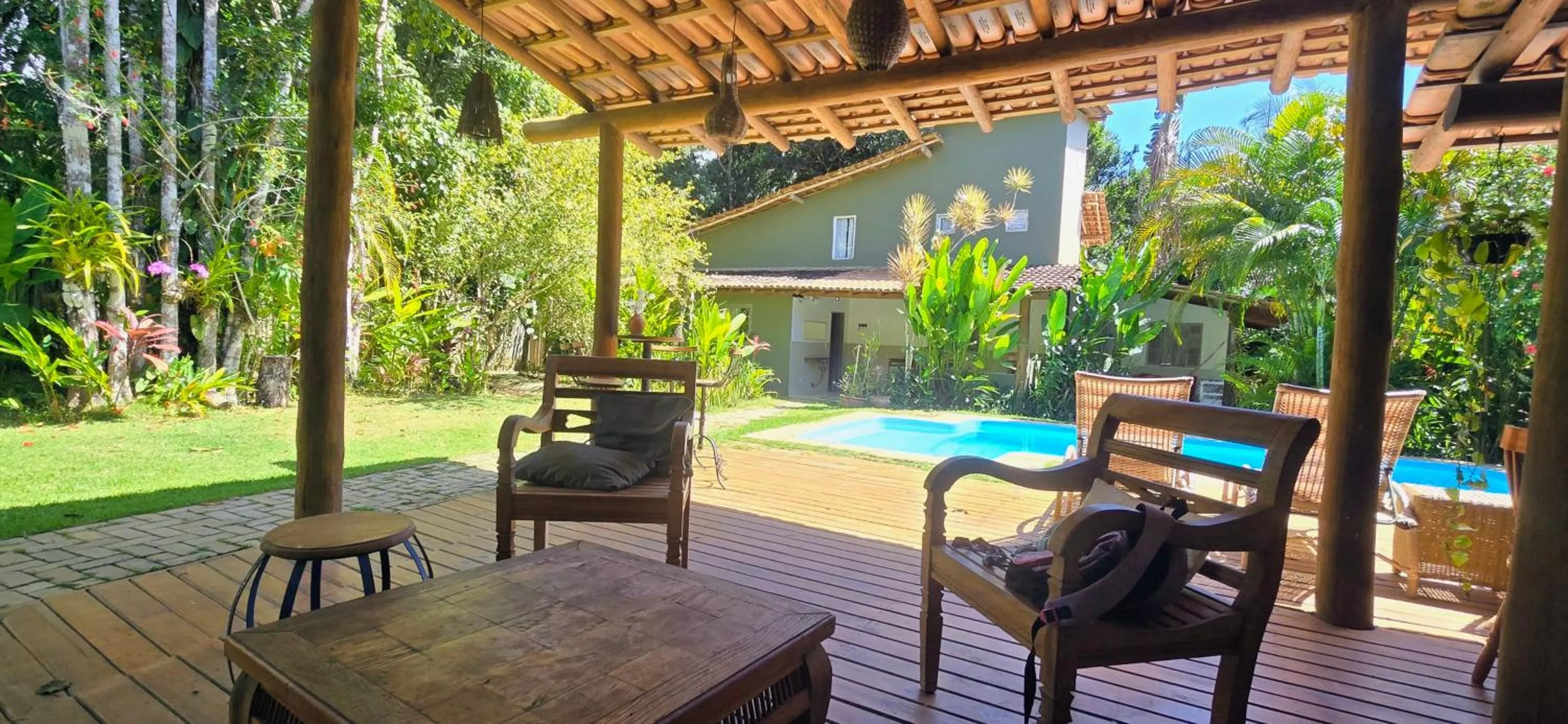 Garden in Vila Pitanga Trancoso