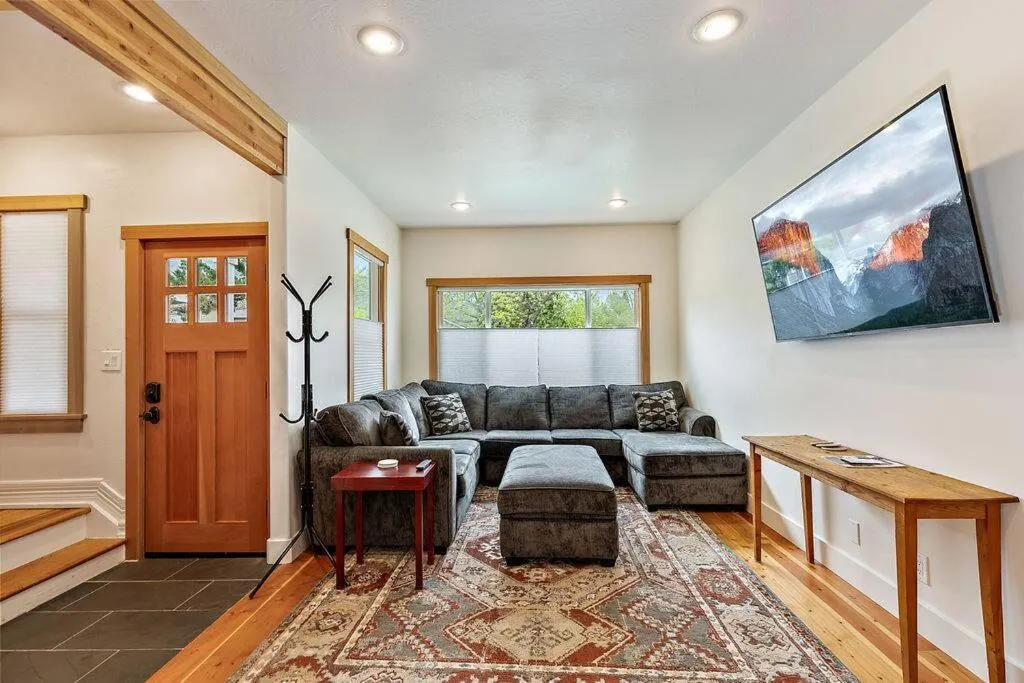 TV and multimedia in The Mountain House by WanderLodges