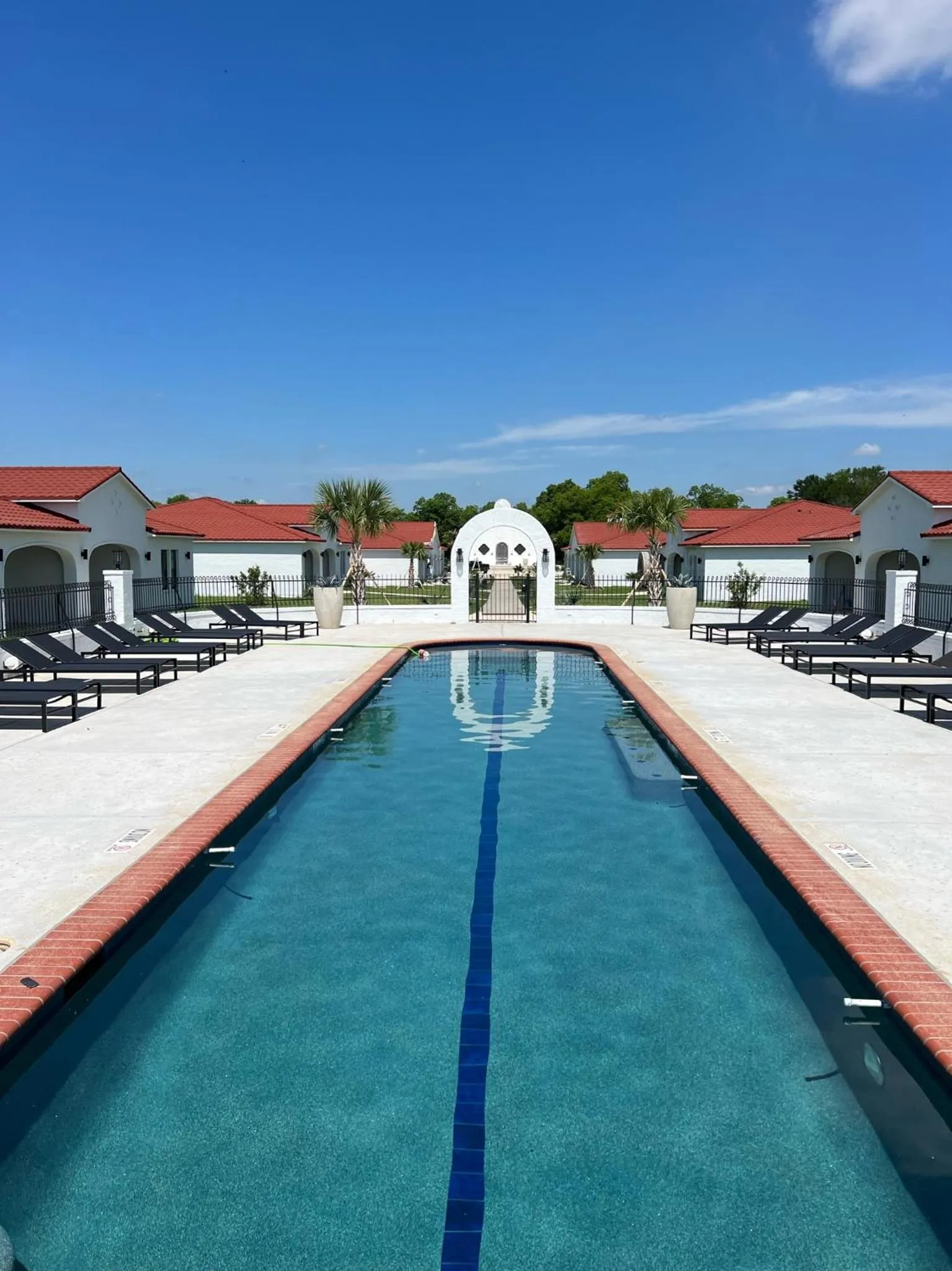 Swimming pool in La Palmilla Texas