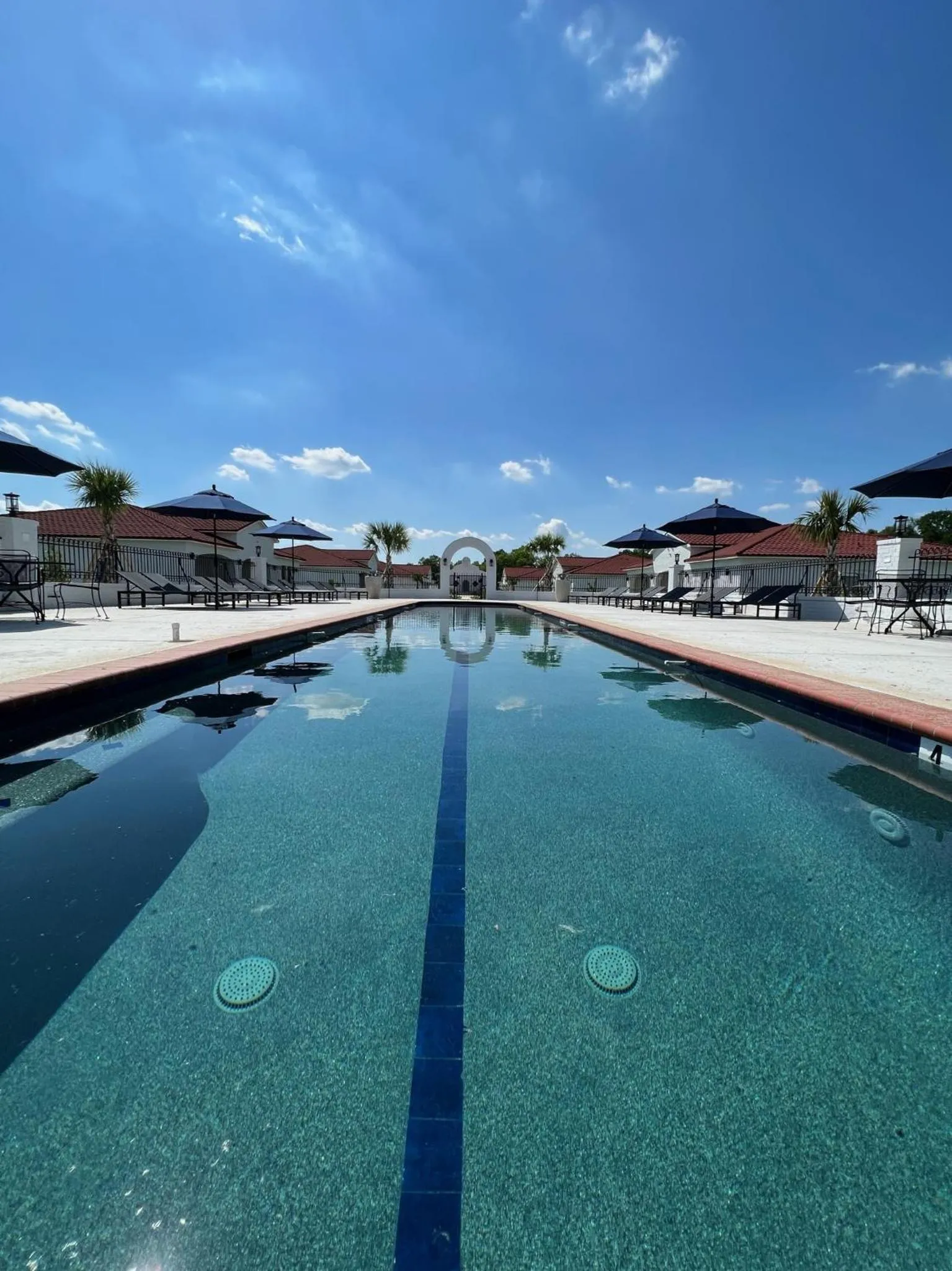 Swimming pool in La Palmilla Texas