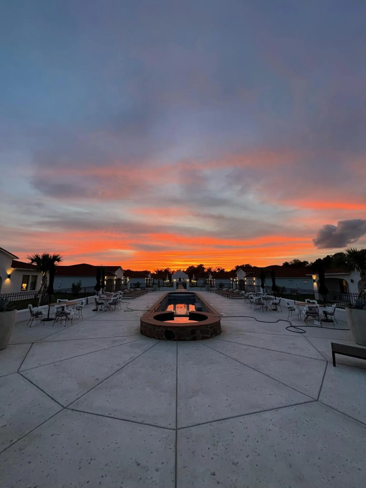 Swimming pool in La Palmilla Texas
