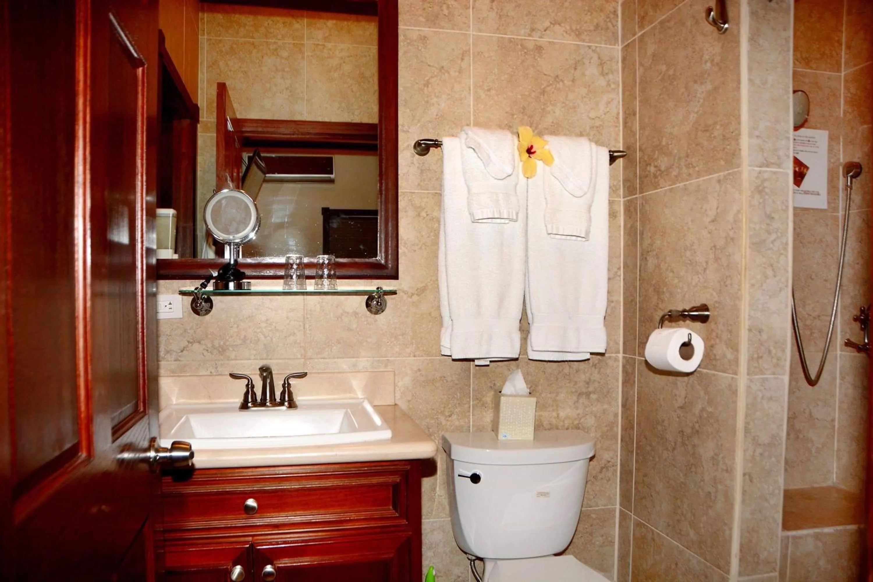 Toilet in Belizean Nirvana