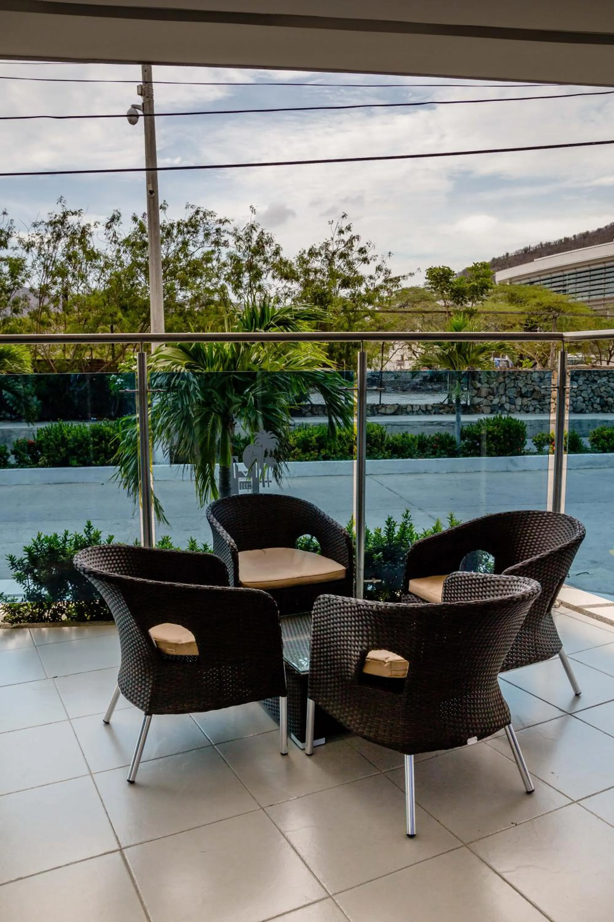 Balcony/Terrace in Hotel Medellín Rodadero