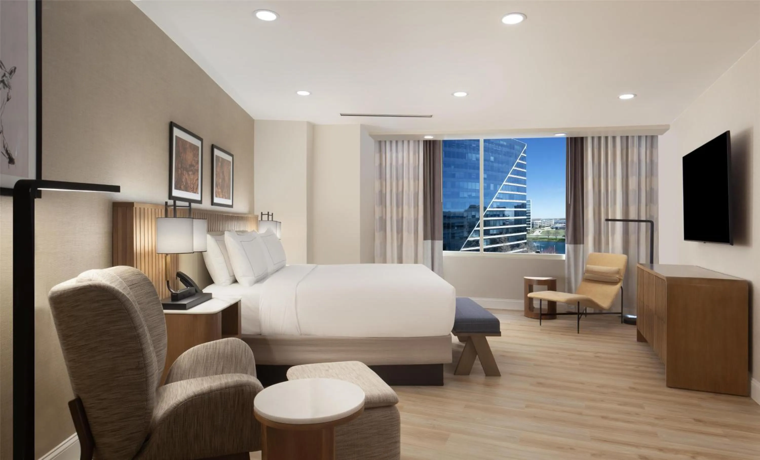 Bed in Hilton Dallas/Plano Granite Park