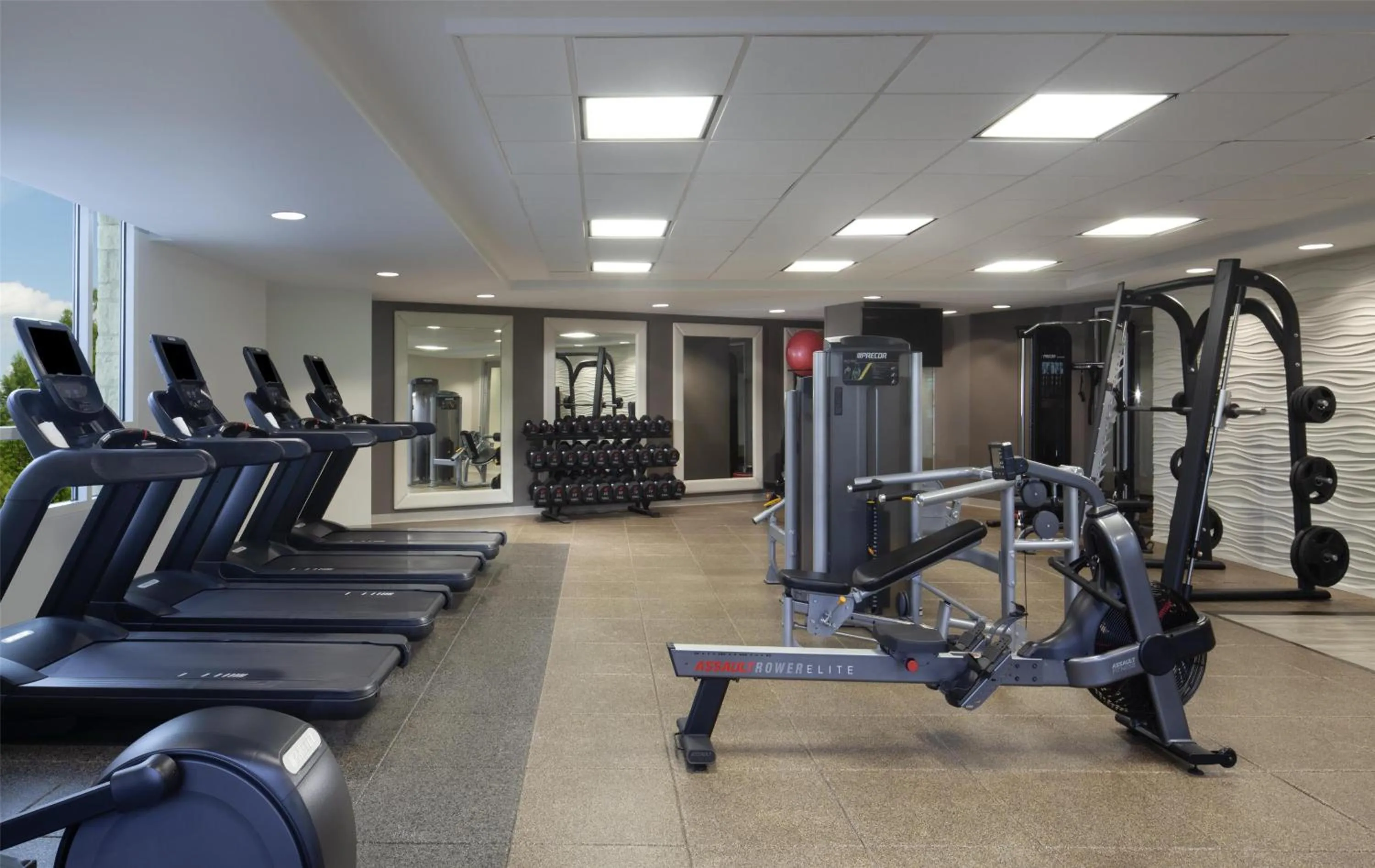 Fitness centre/facilities in Hilton Dallas/Plano Granite Park