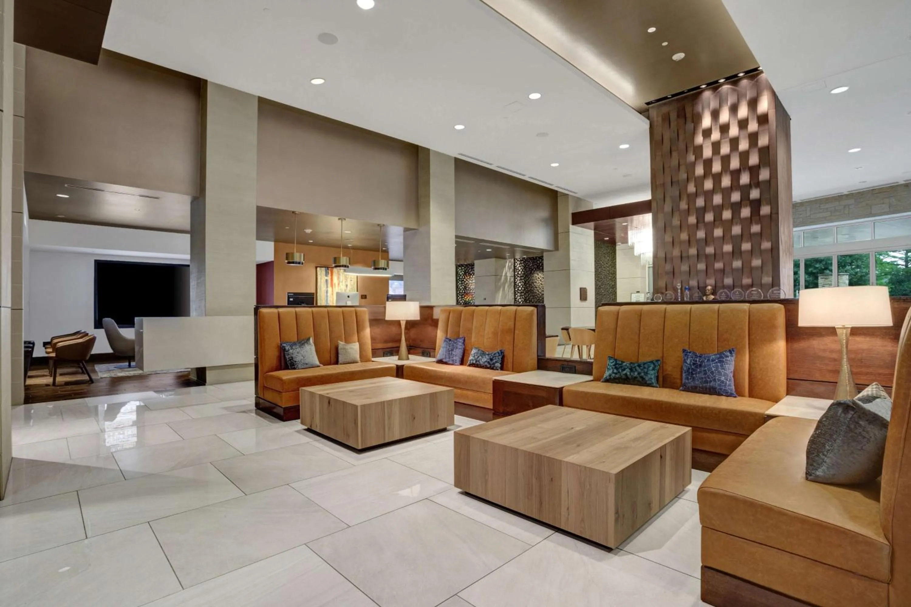 Lobby or reception in Hilton Dallas/Plano Granite Park