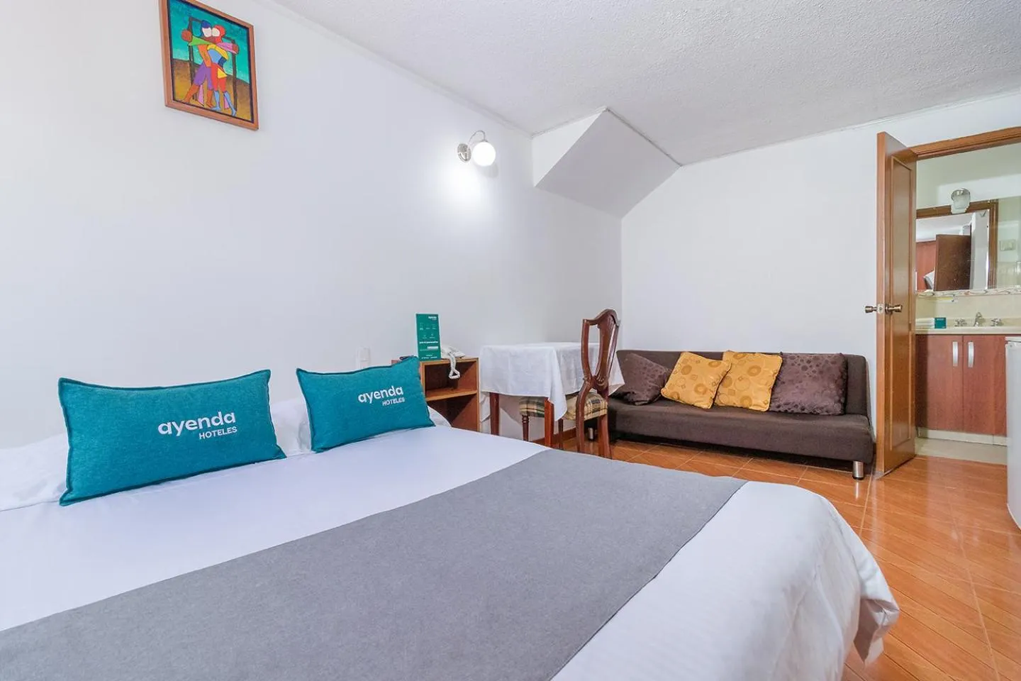 Bed in Hotel Calle 112