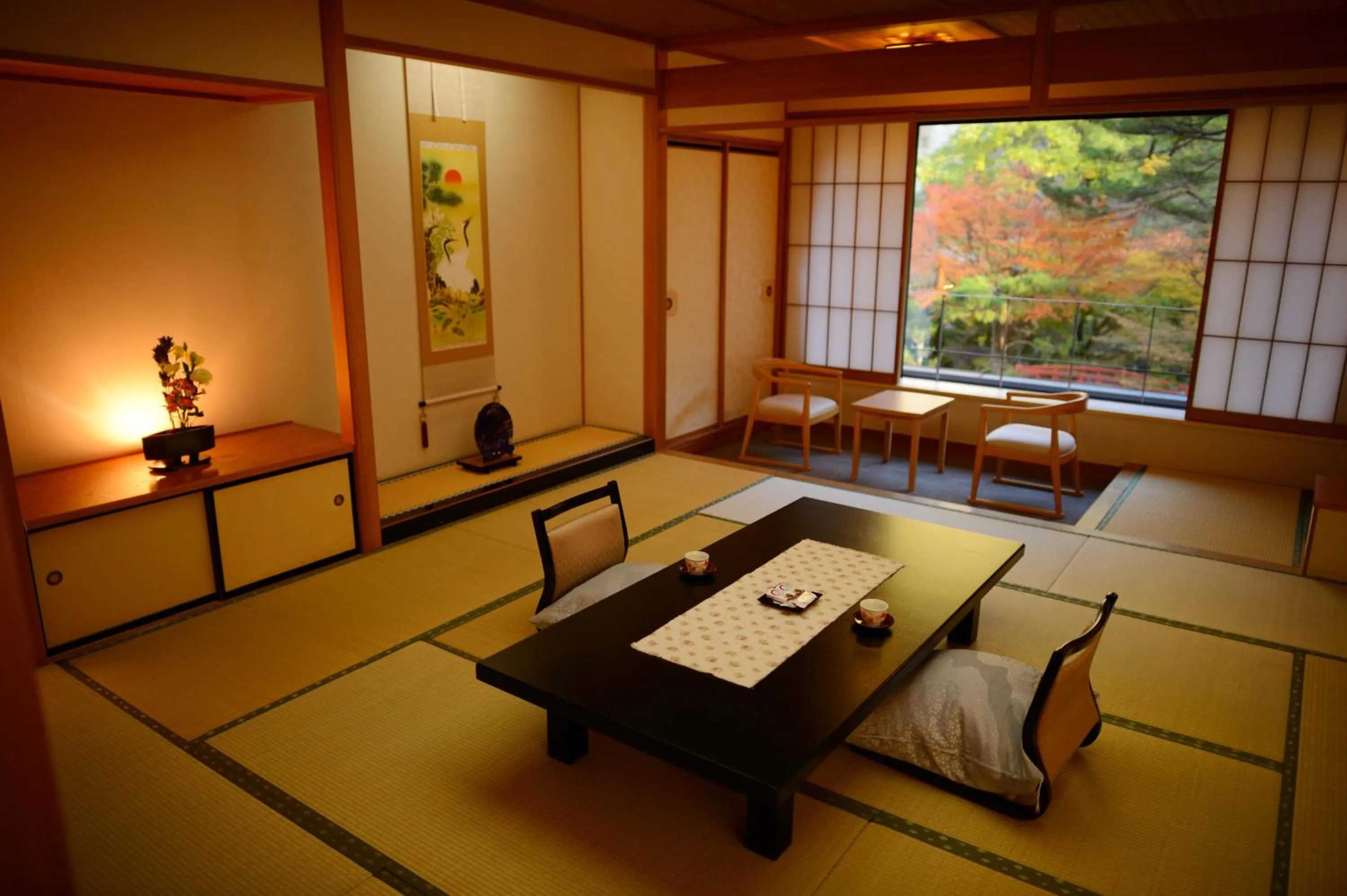 Photo of the whole room in Sansuiso Tsuchiyu Spa