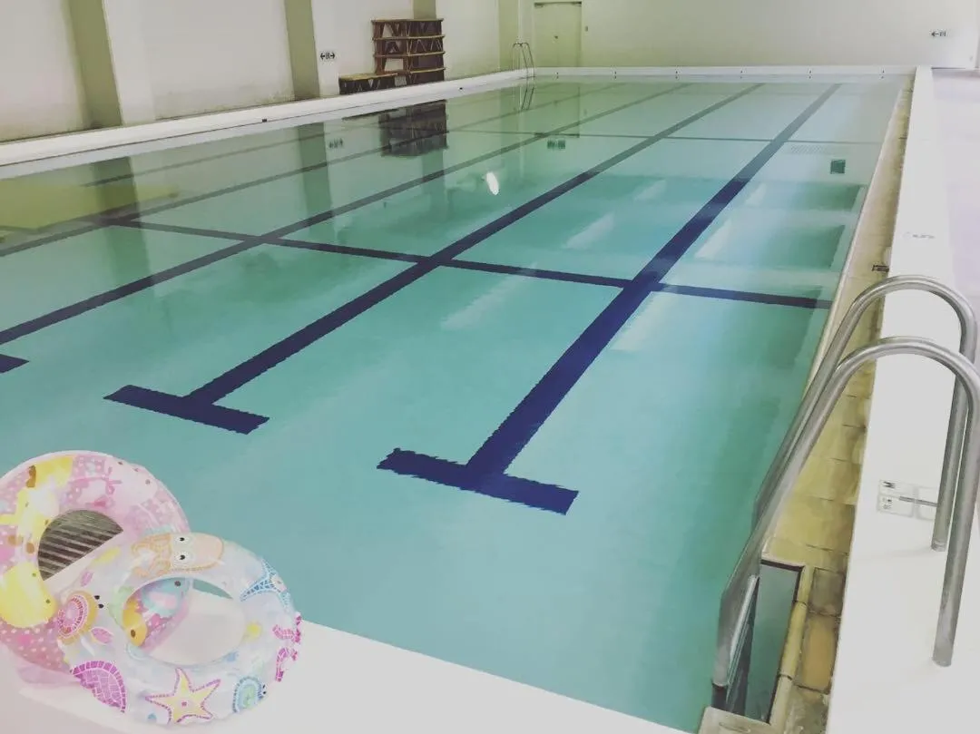 Swimming pool in Sansuiso Tsuchiyu Spa