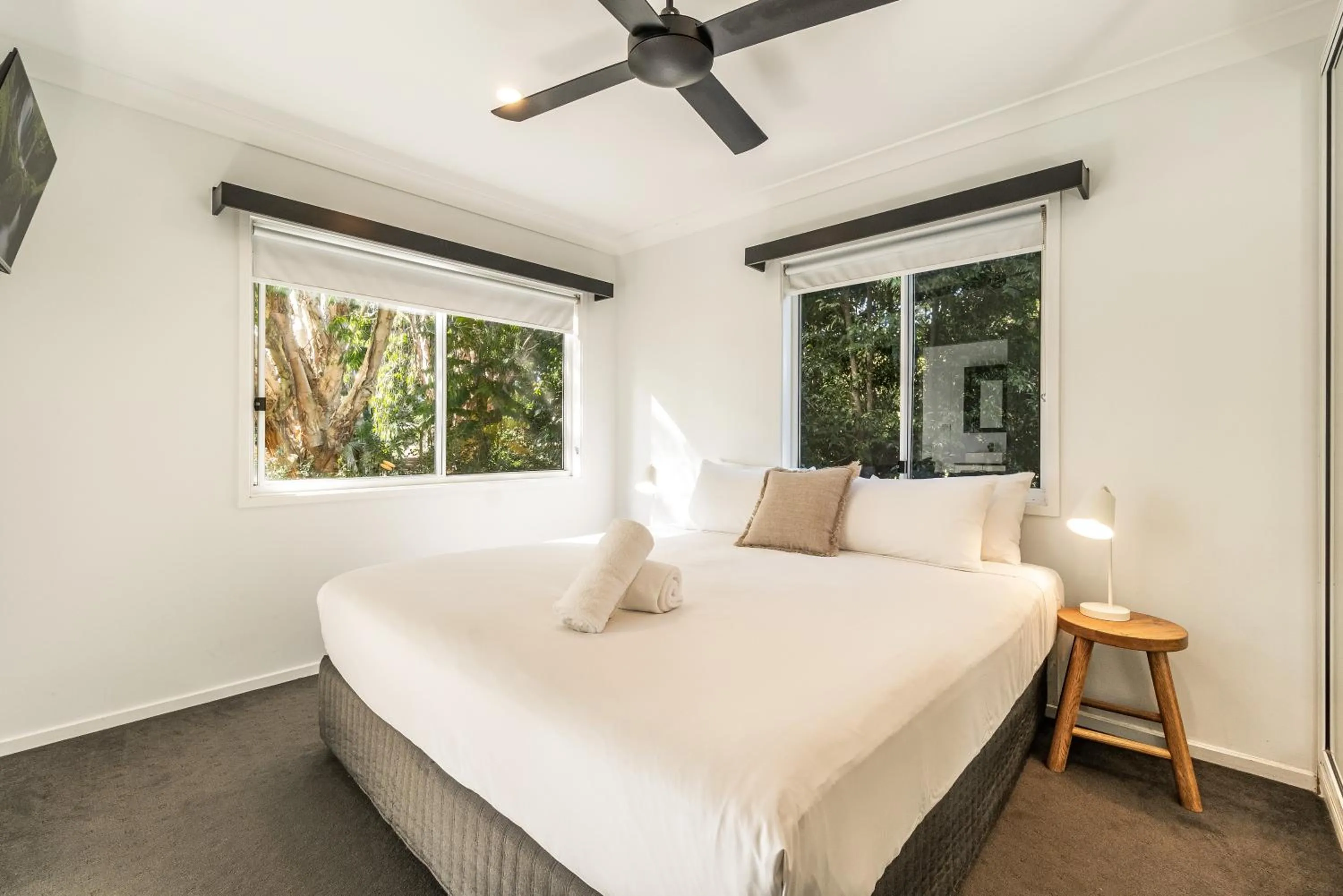 Bed in BIG4 Saltwater Yamba Holiday Park