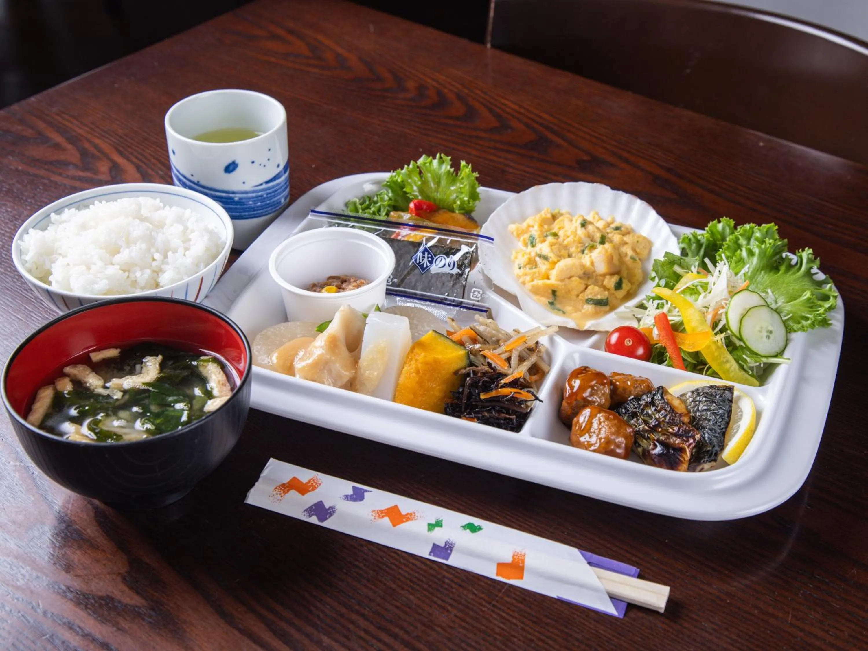 Breakfast in APA Hotel Aomori Ekihigashi