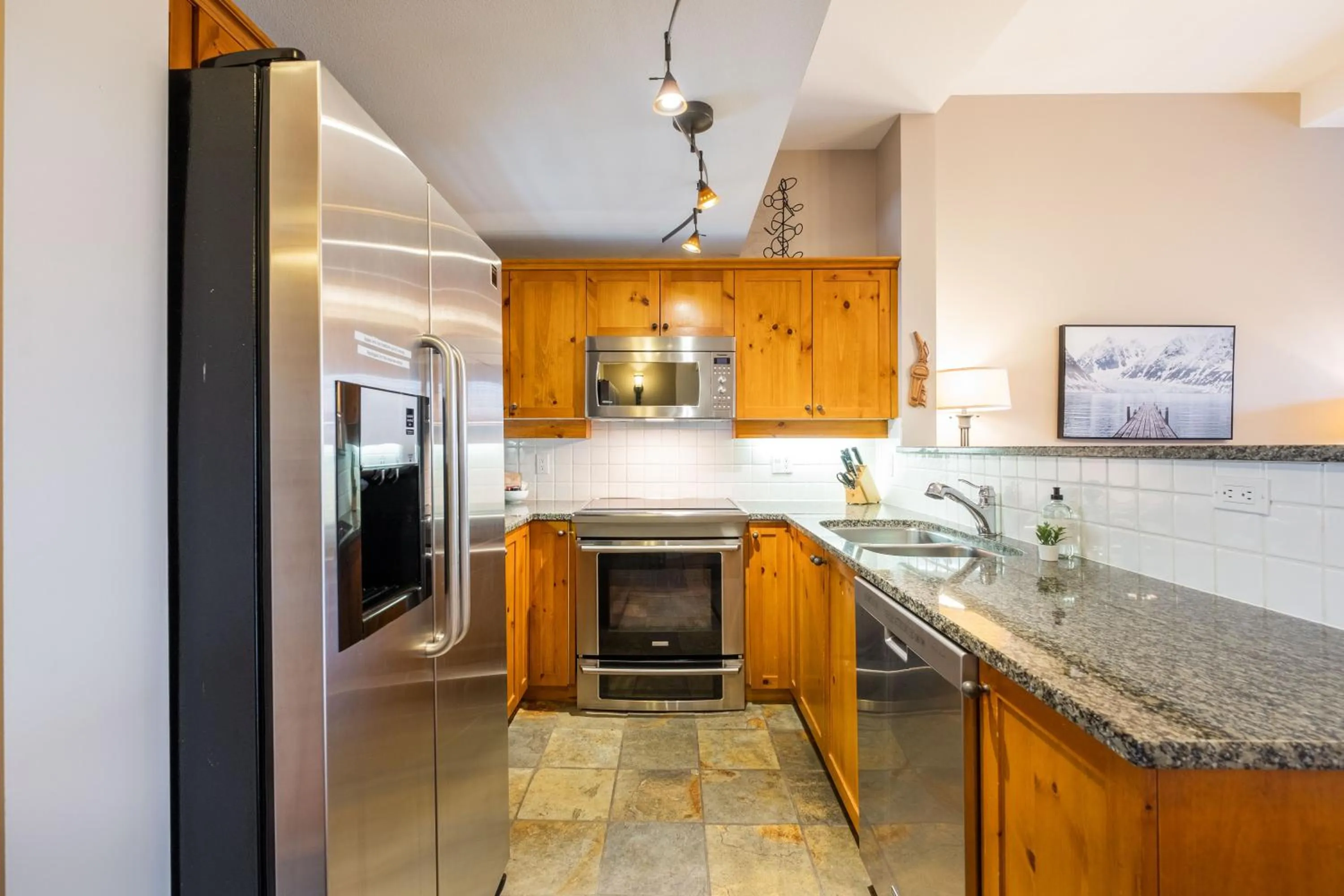 kitchen in Mountain Star by Outpost Whistler