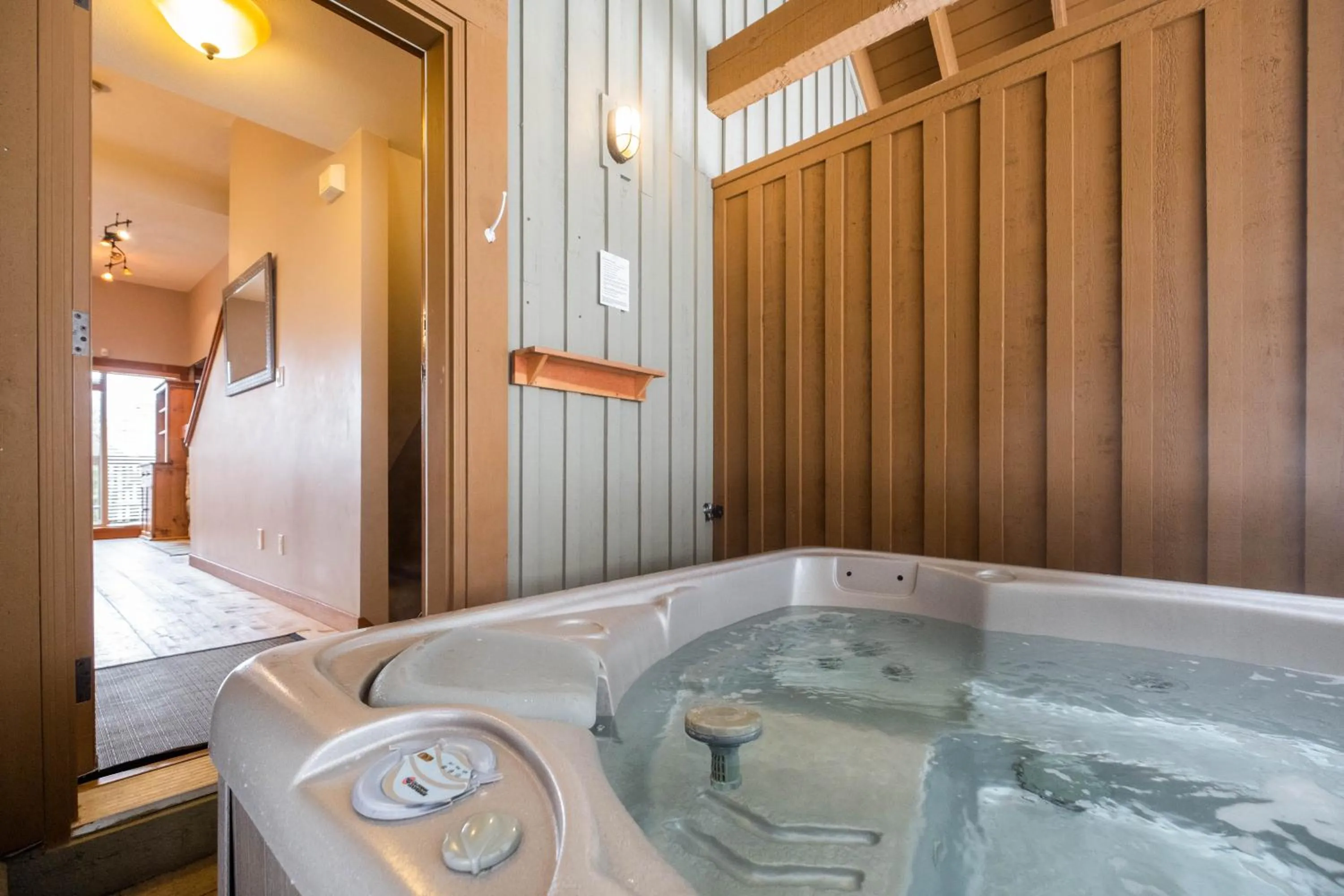 Hot Tub in Mountain Star by Outpost Whistler